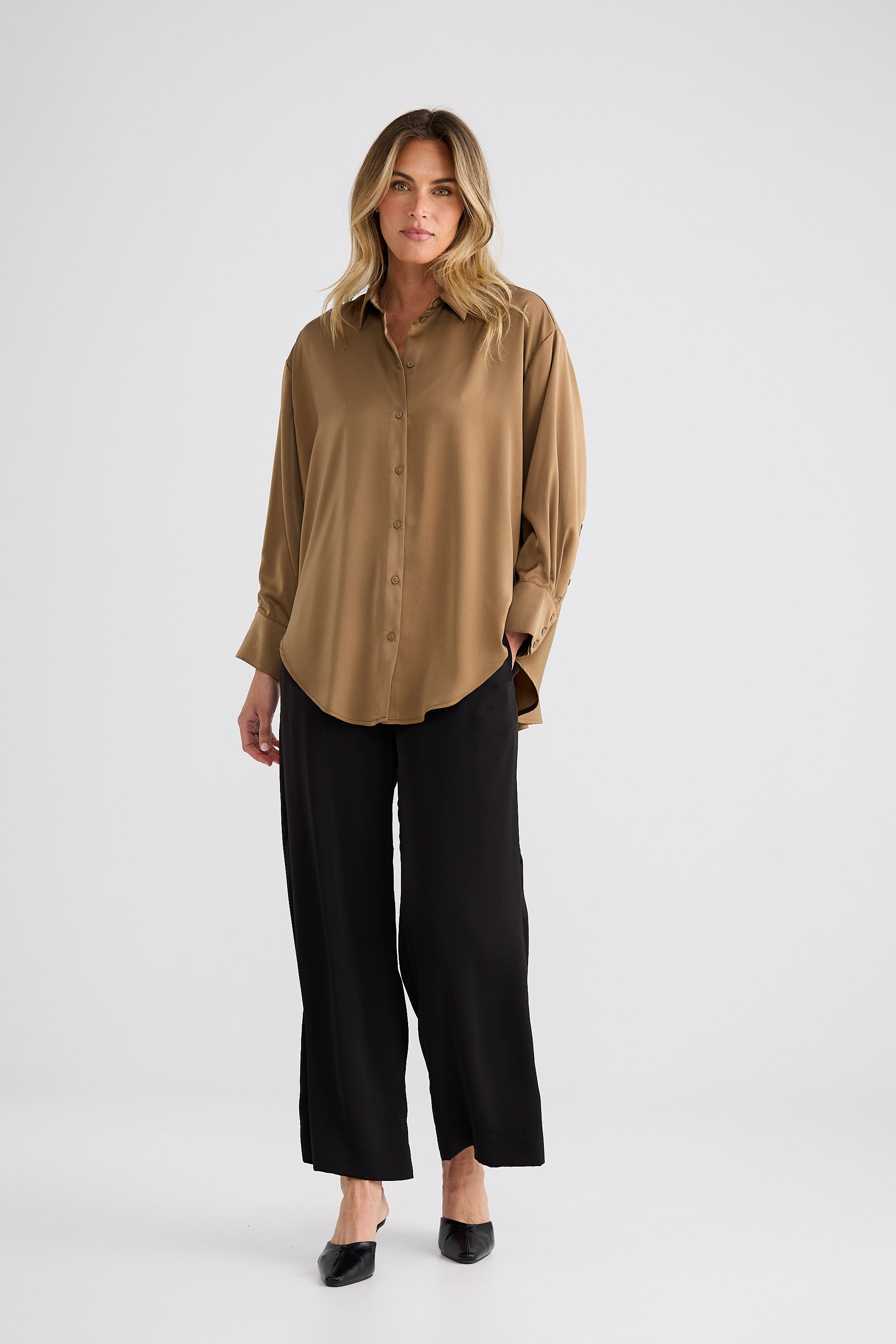 Glenda Shirt - Khaki