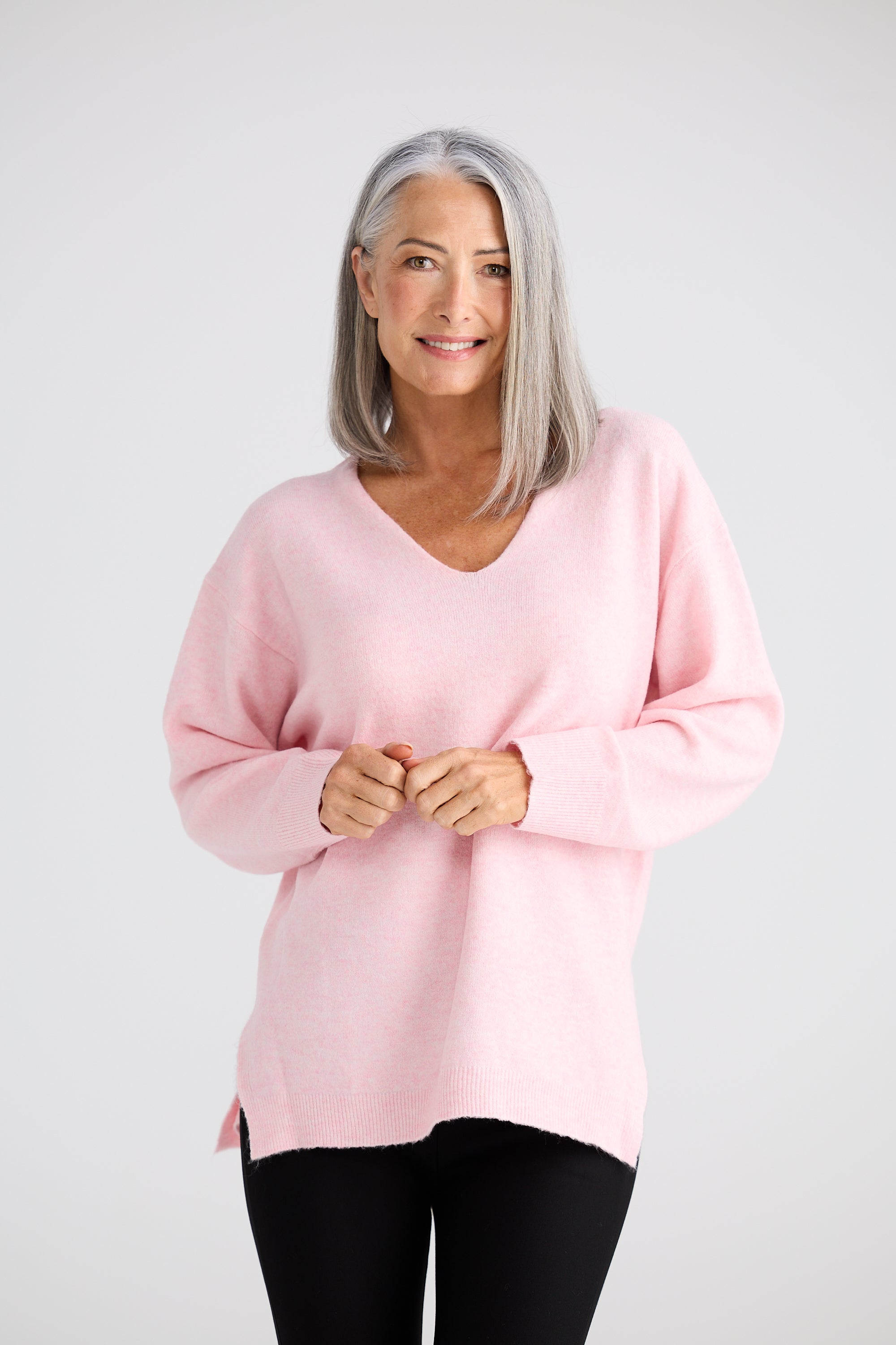 Britney Knit - Baby Pink
