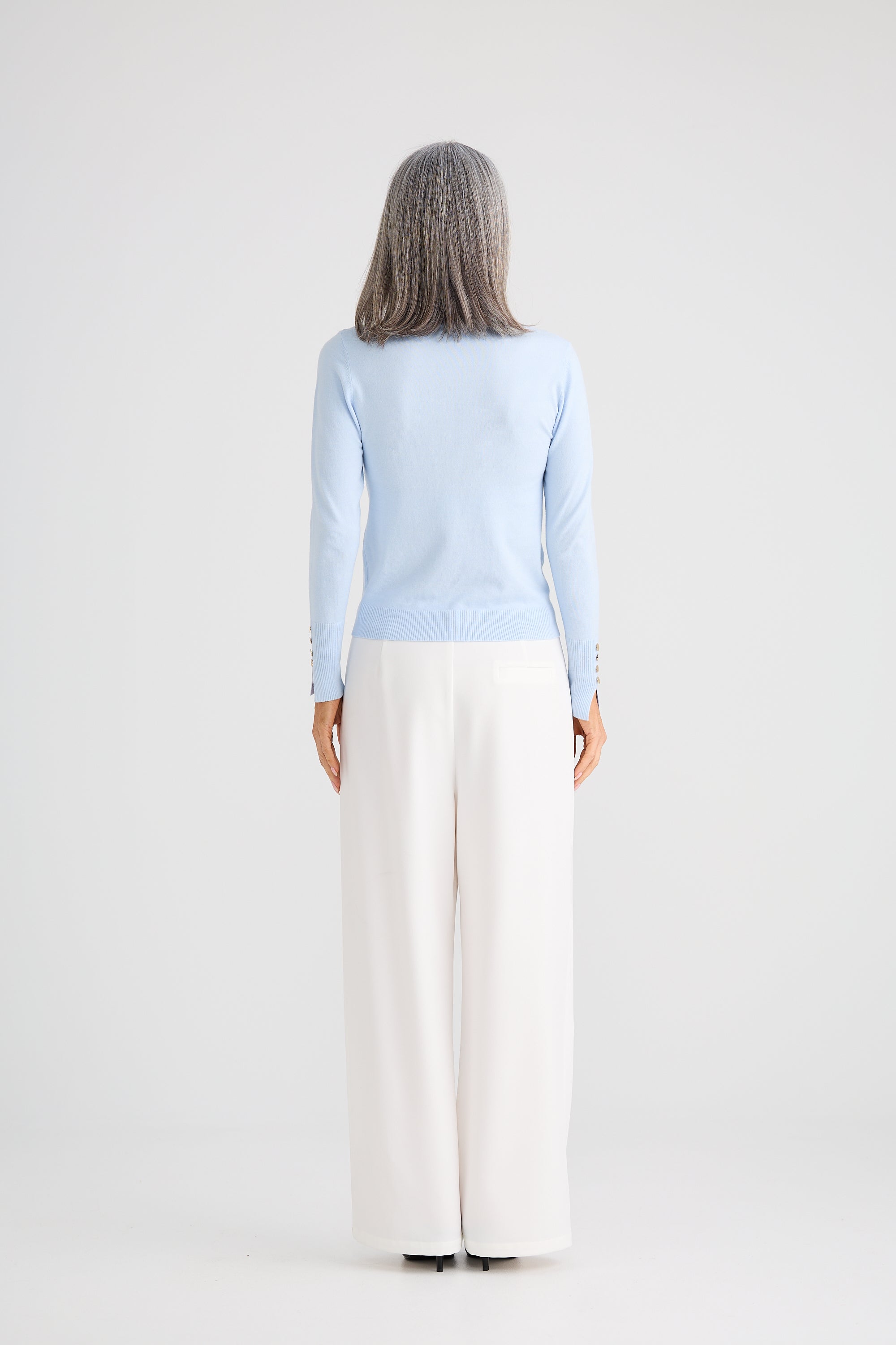 St James Knit - Light Blue