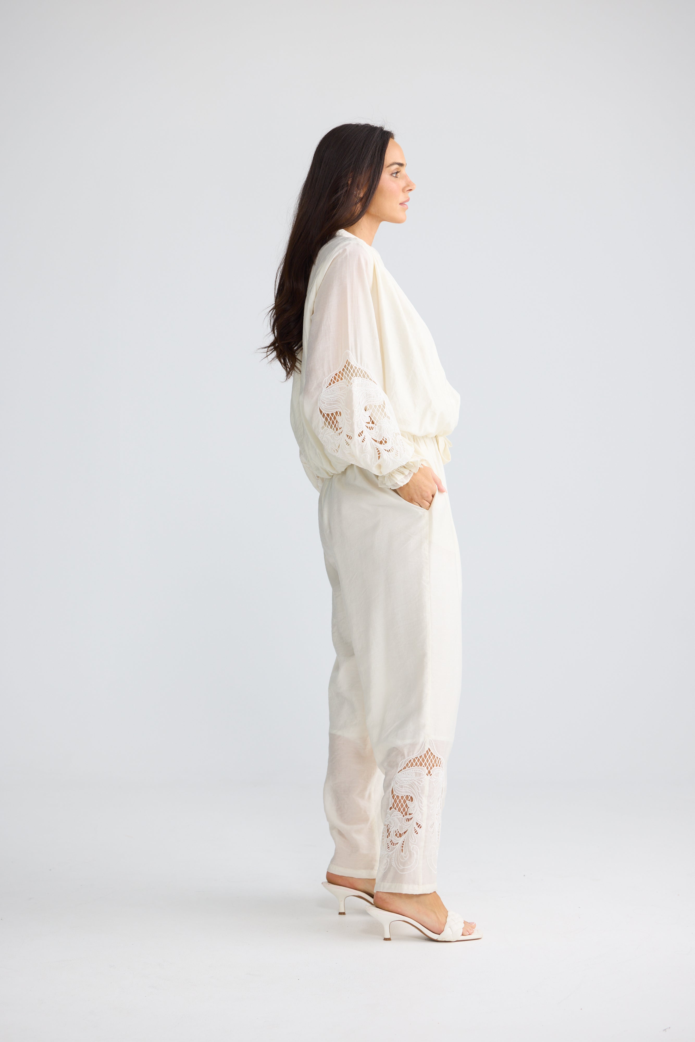 Tiana Shirt - Ivory