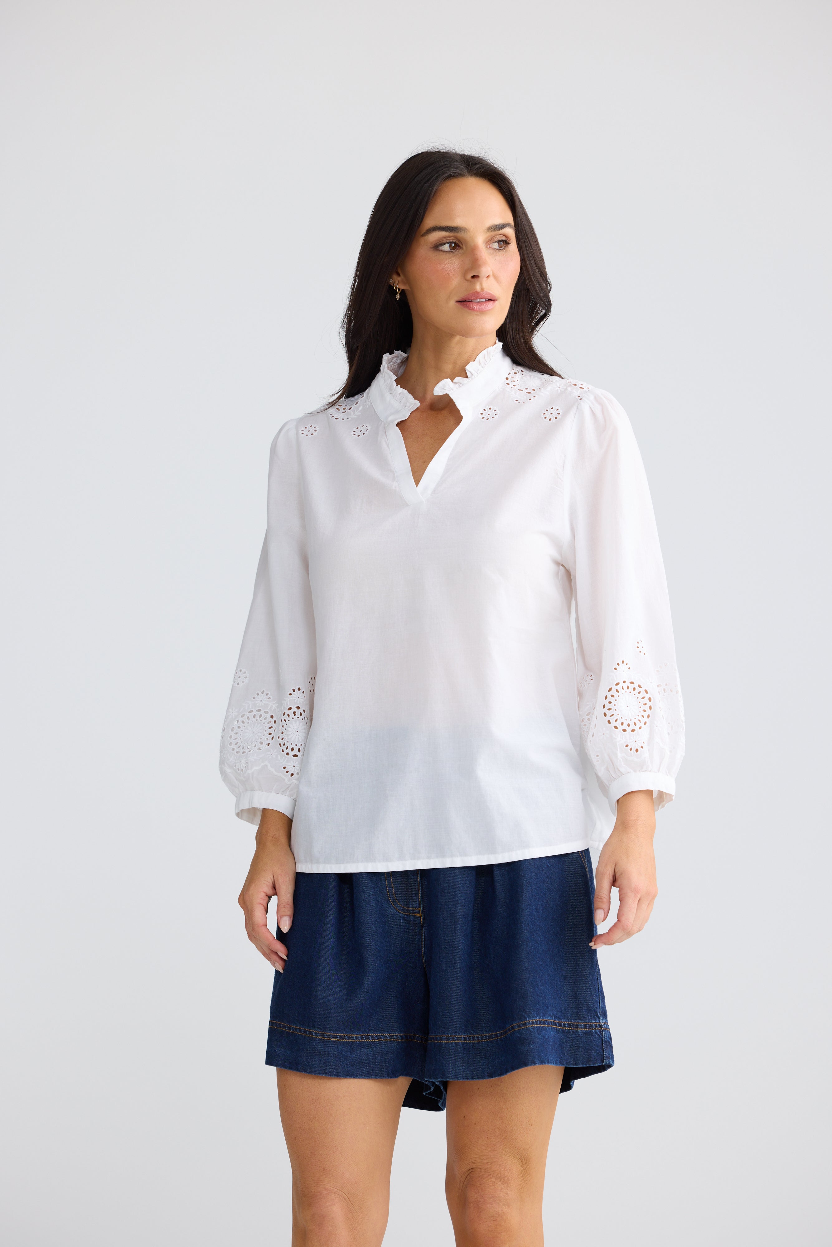 Loretta Top - White