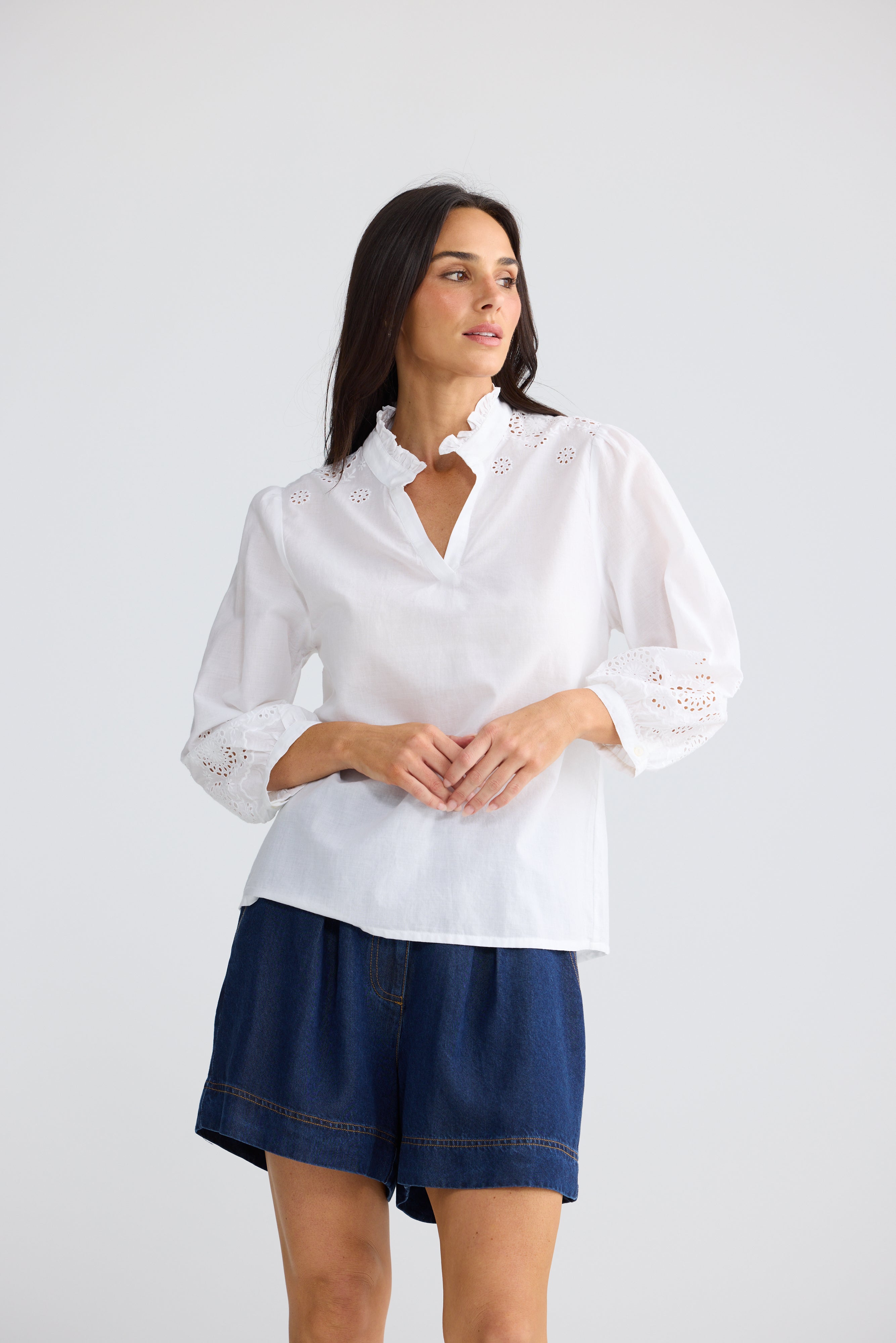 Loretta Top - White