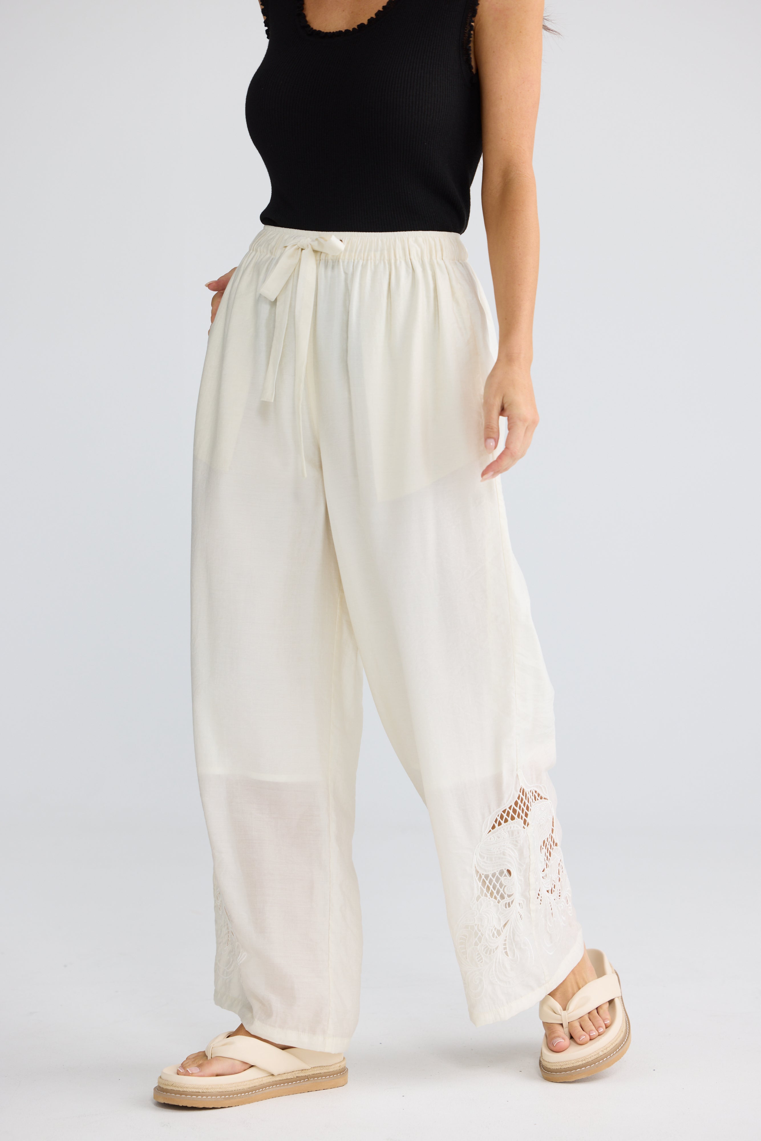 Astrid Pant - Ivory