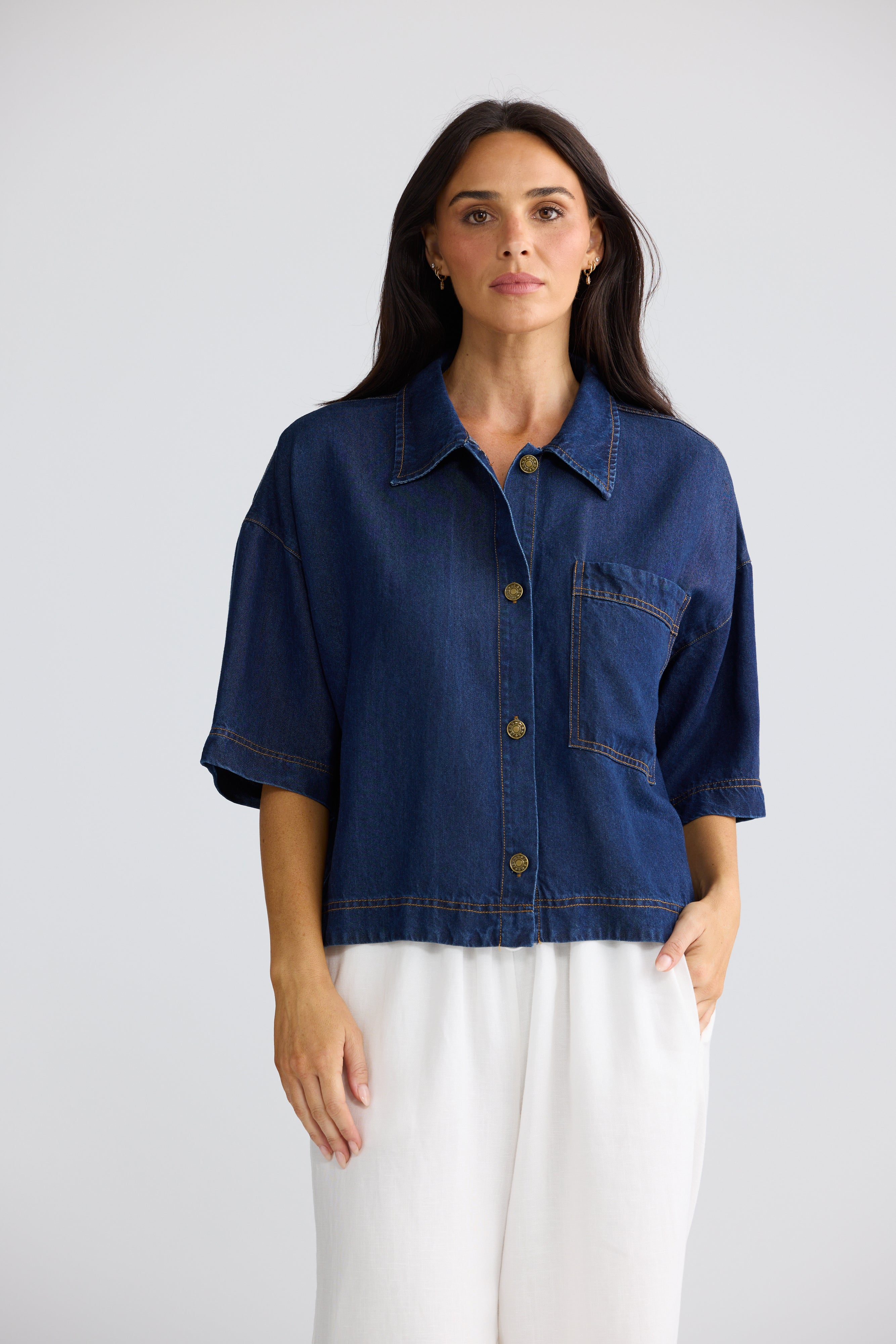 Barrymore Shirt - Indigo