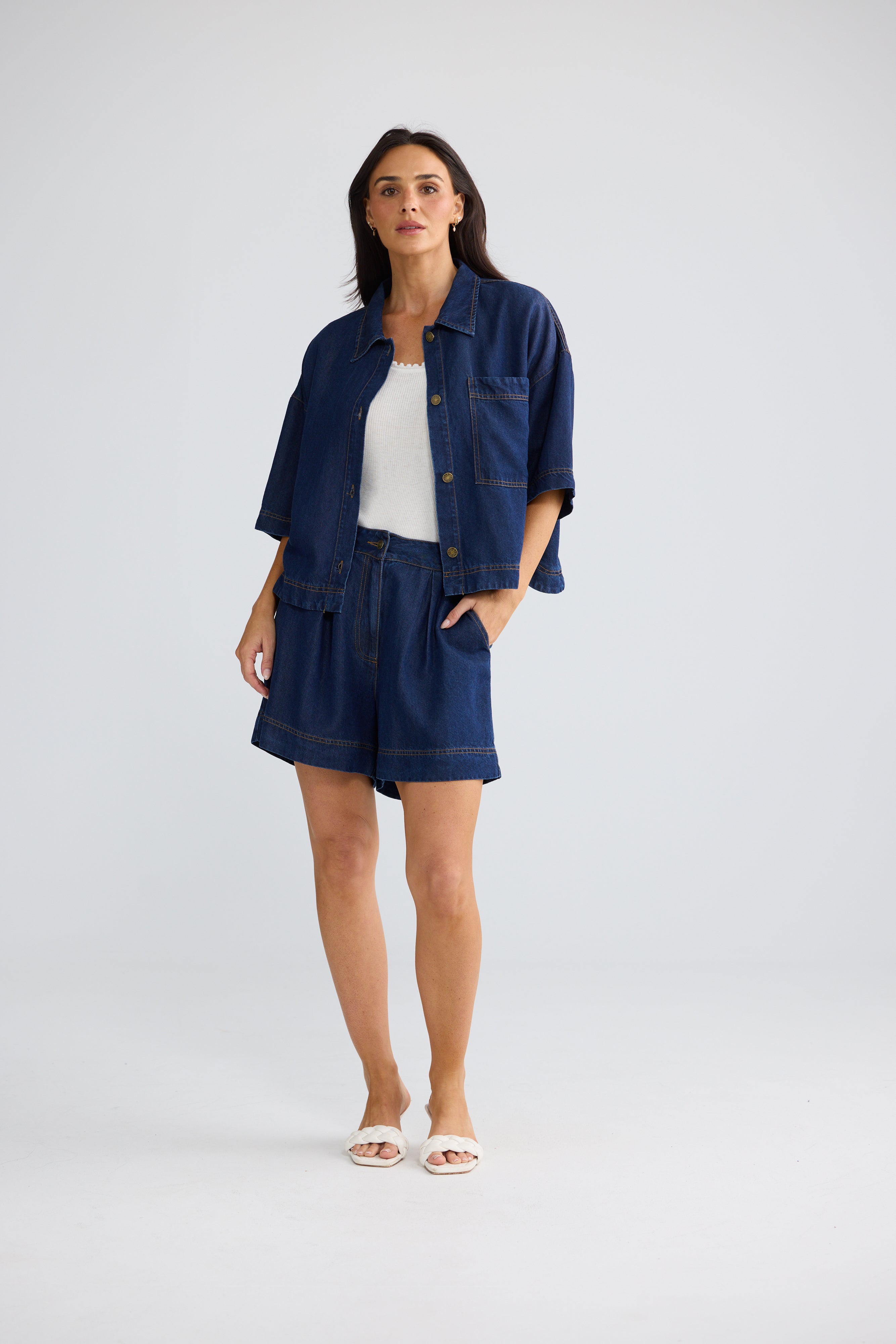 Barrymore Short - Indigo
