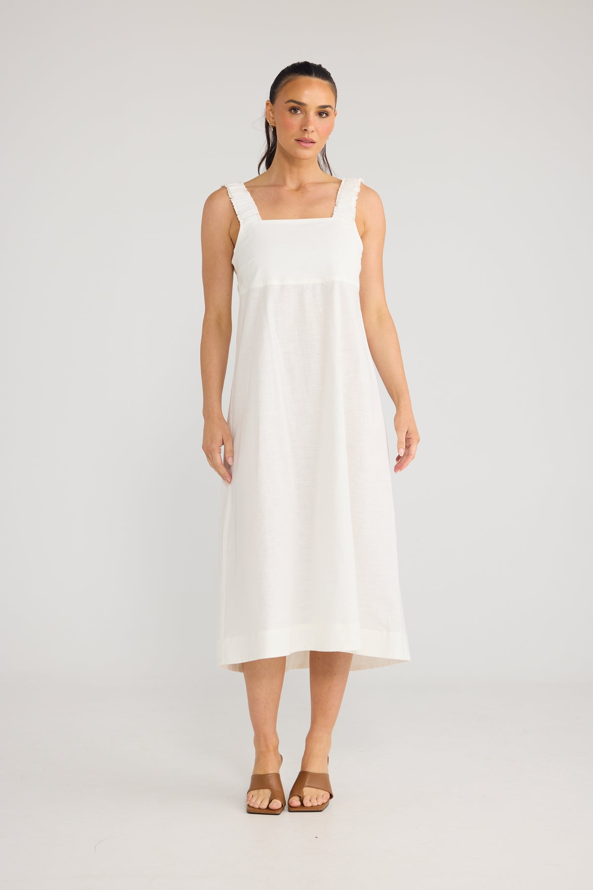 Megan Dress - Ivory