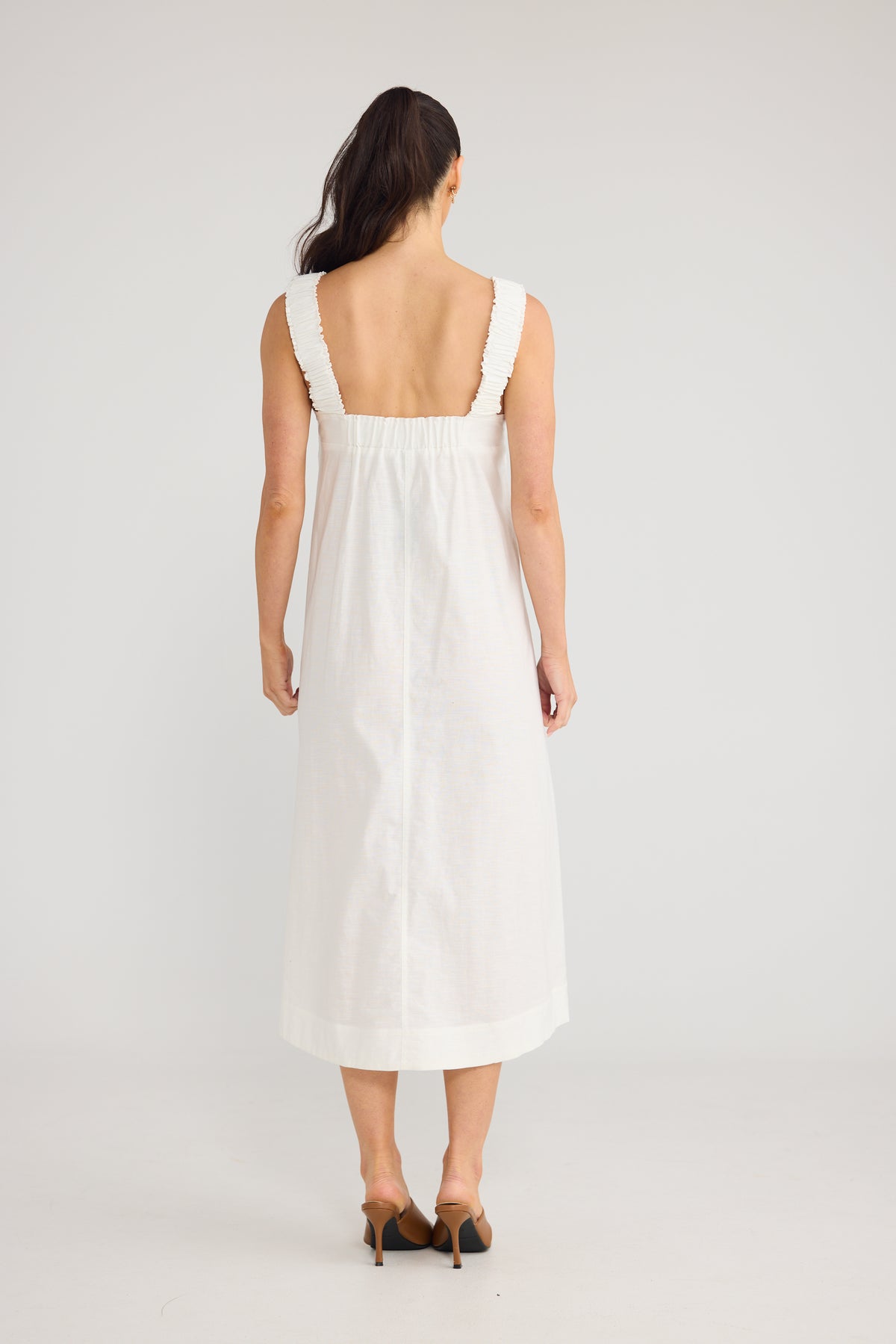 Megan Dress - Ivory