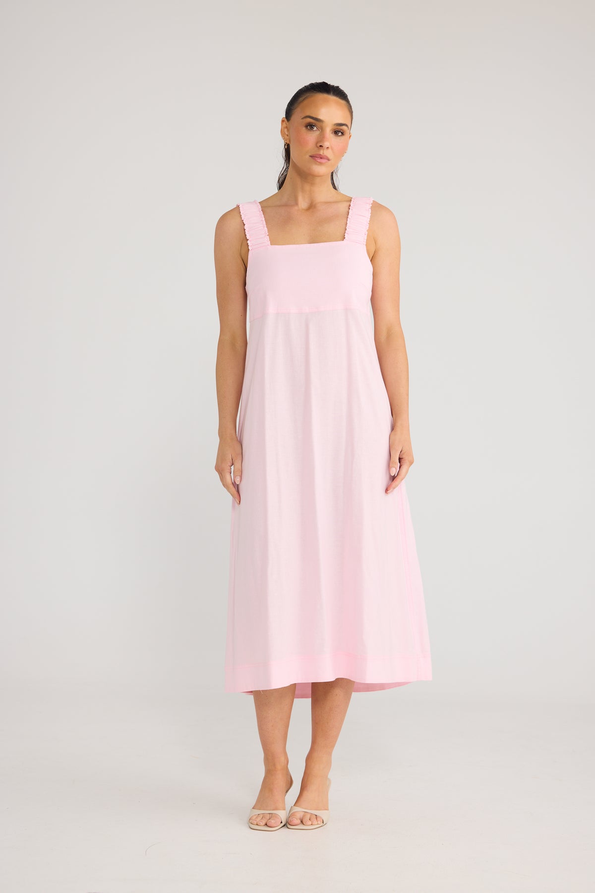 Megan Dress - Soft Pink
