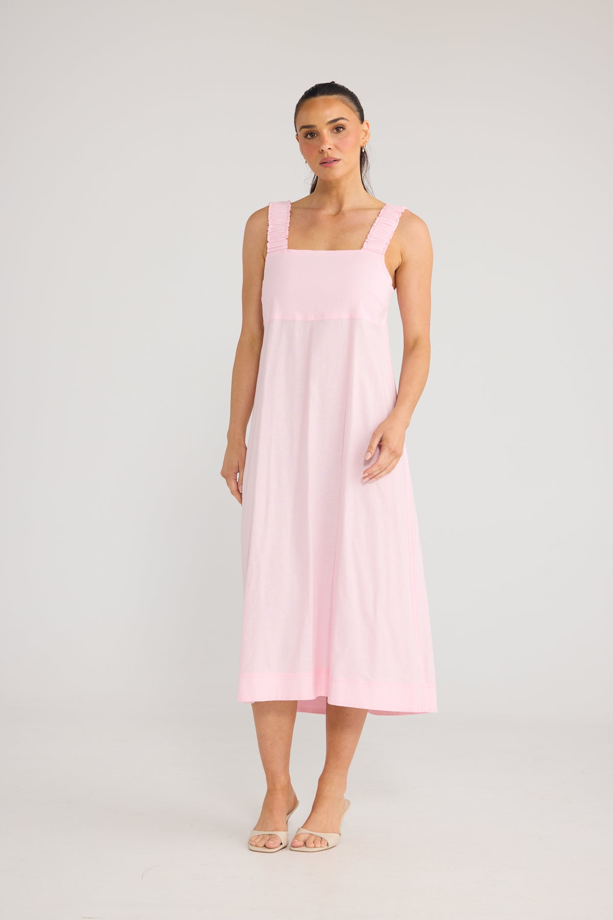 Megan Dress - Soft Pink