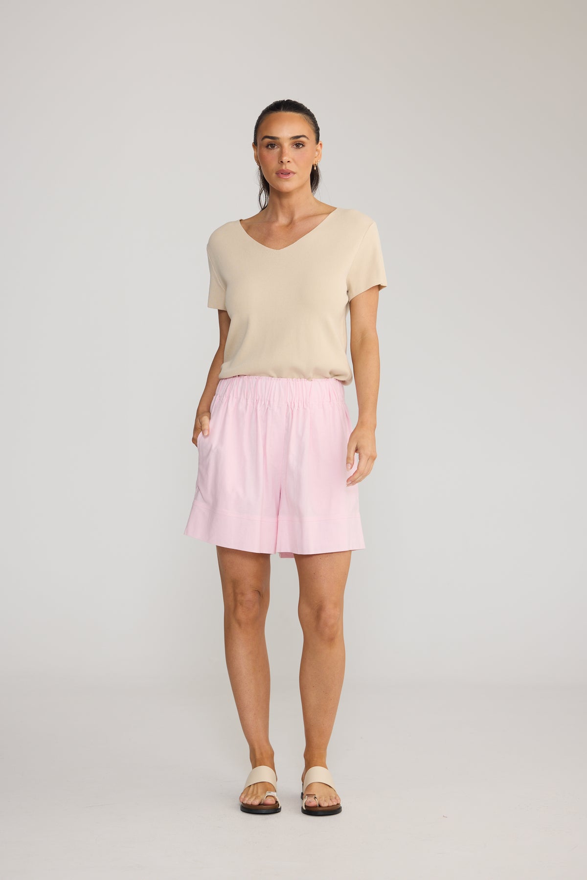 Esplanade Short - Soft Pink