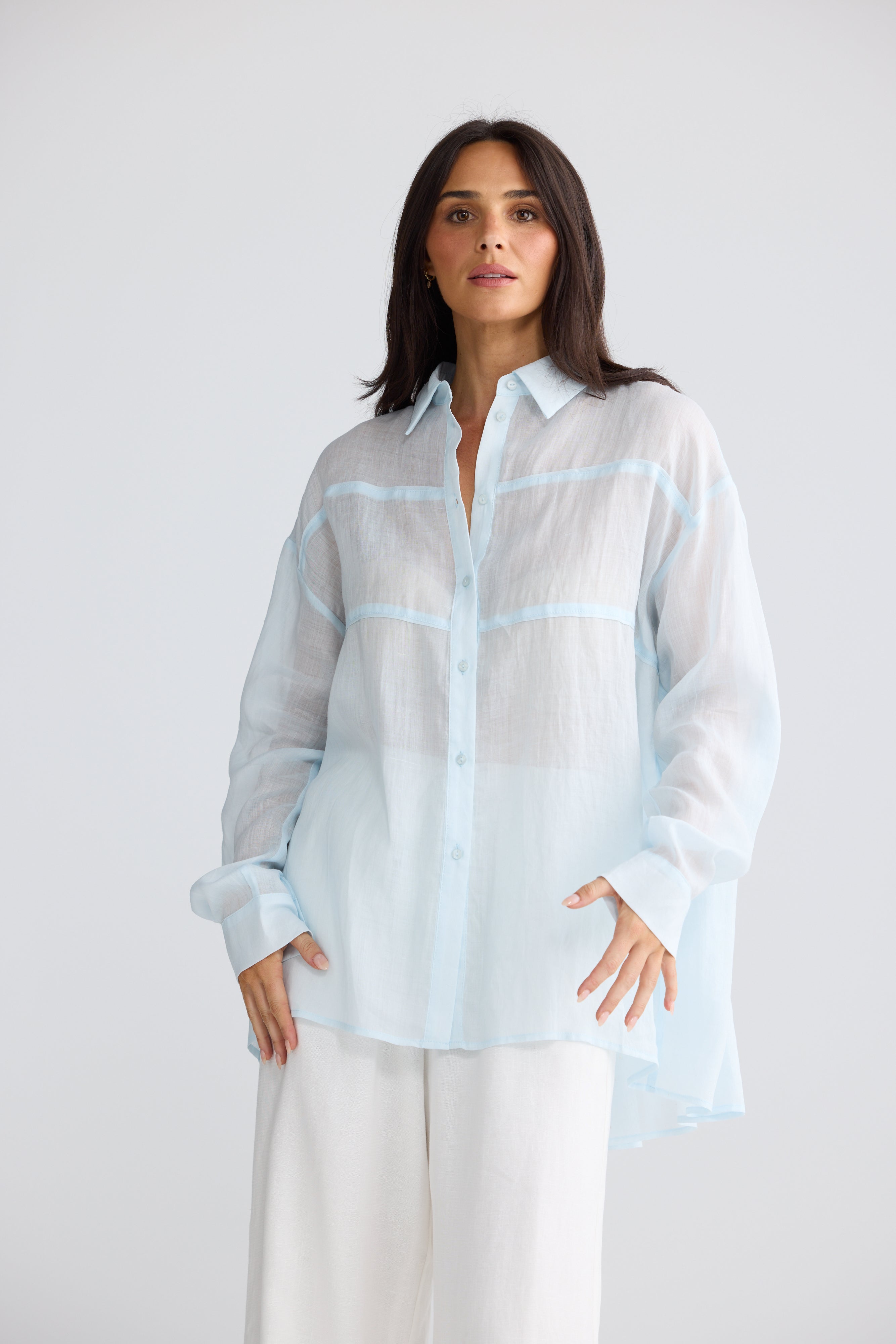Louis Shirt - Powder Blue