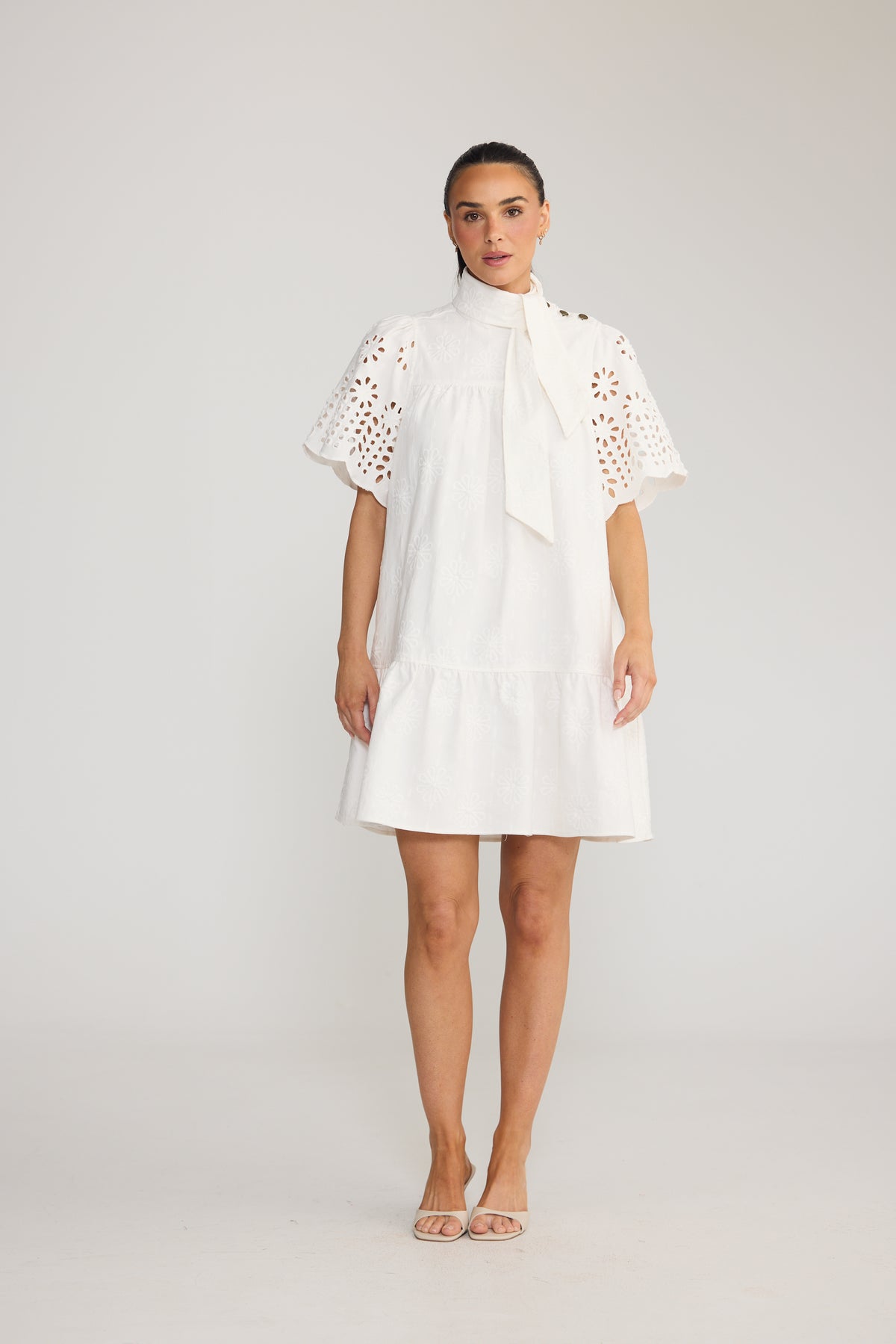 Barrymore Mini Dress - White