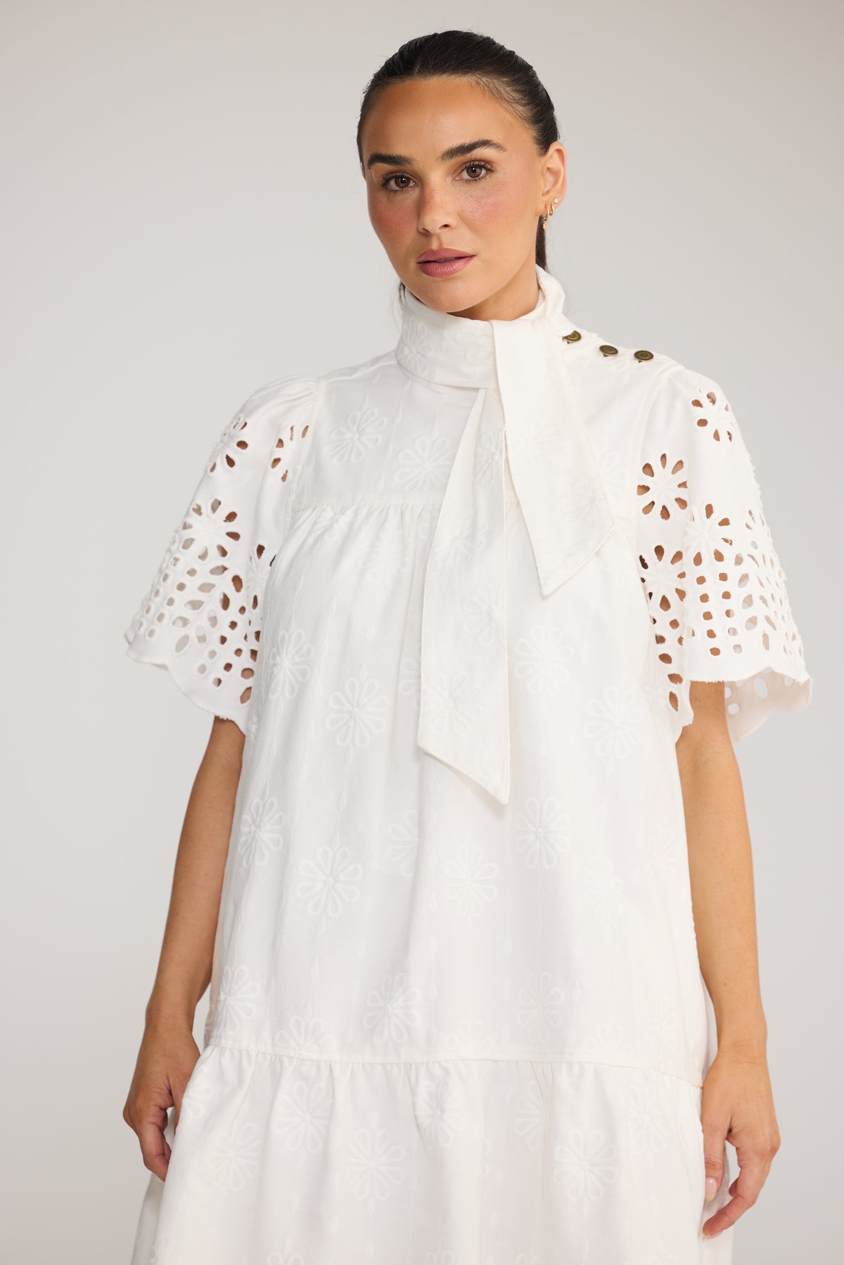 Barrymore Mini Dress - White