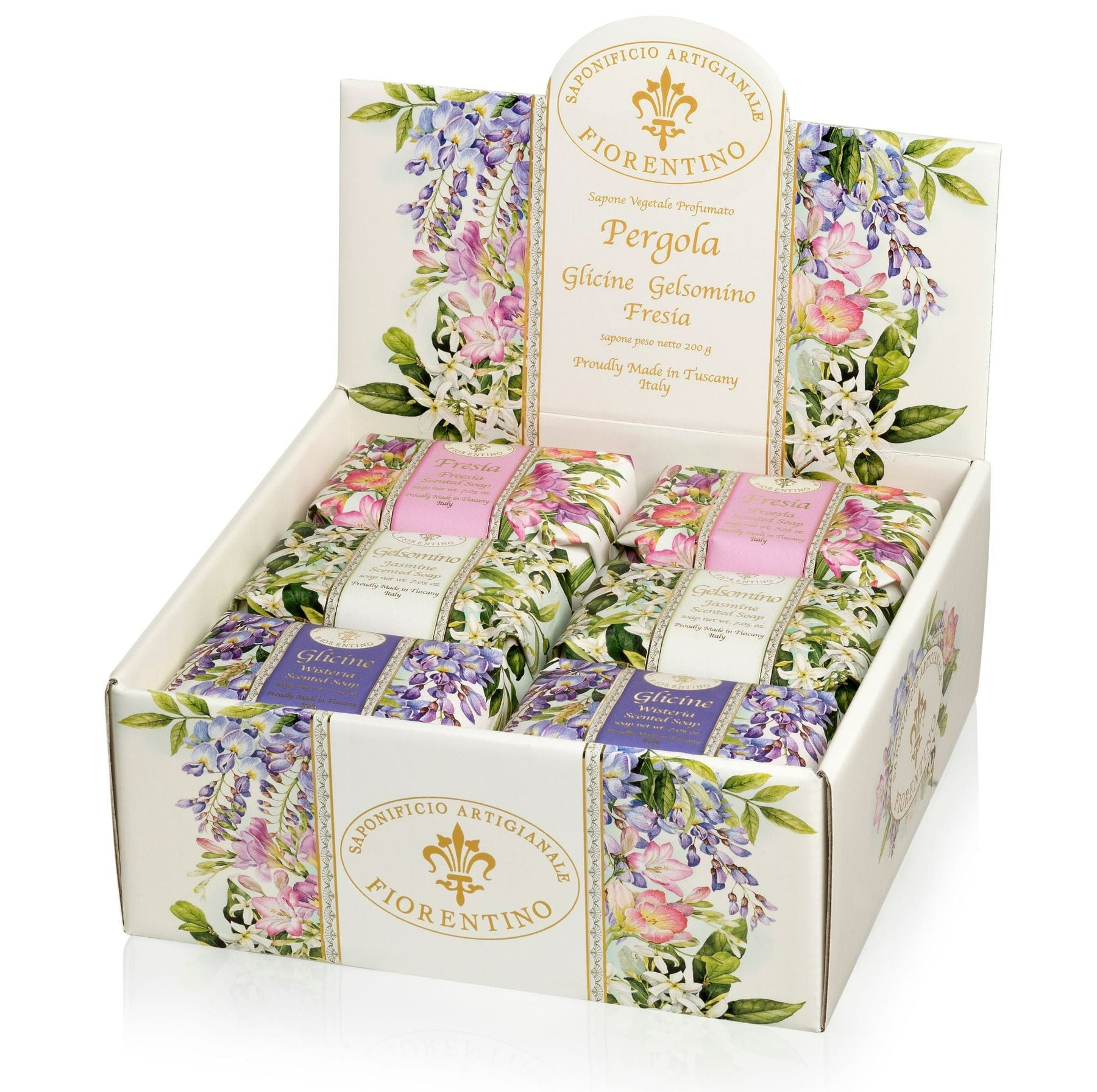 "Glicine" Wisteria 200g Bar Soap