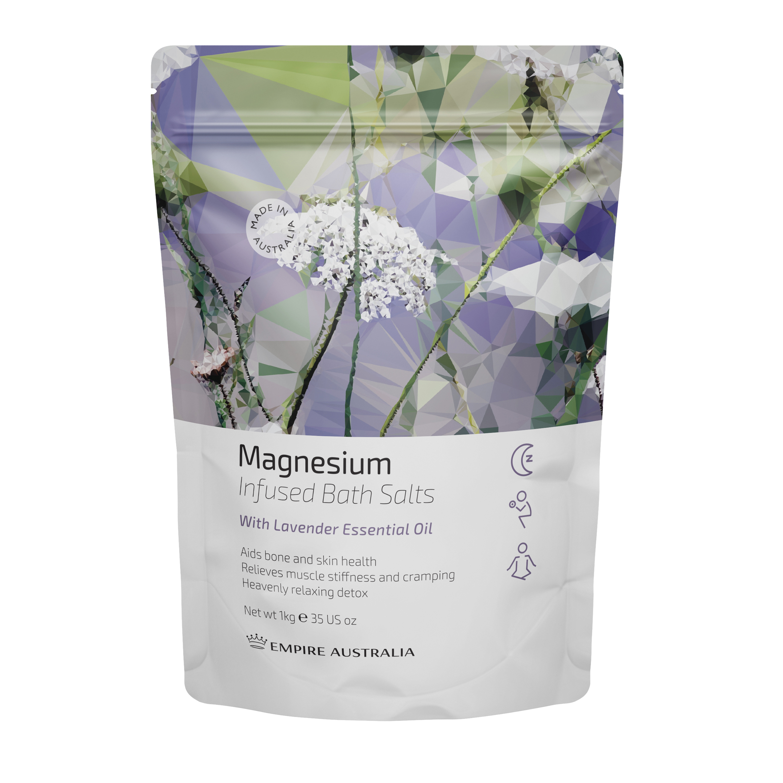 Lavender Magnesium Bath Salts