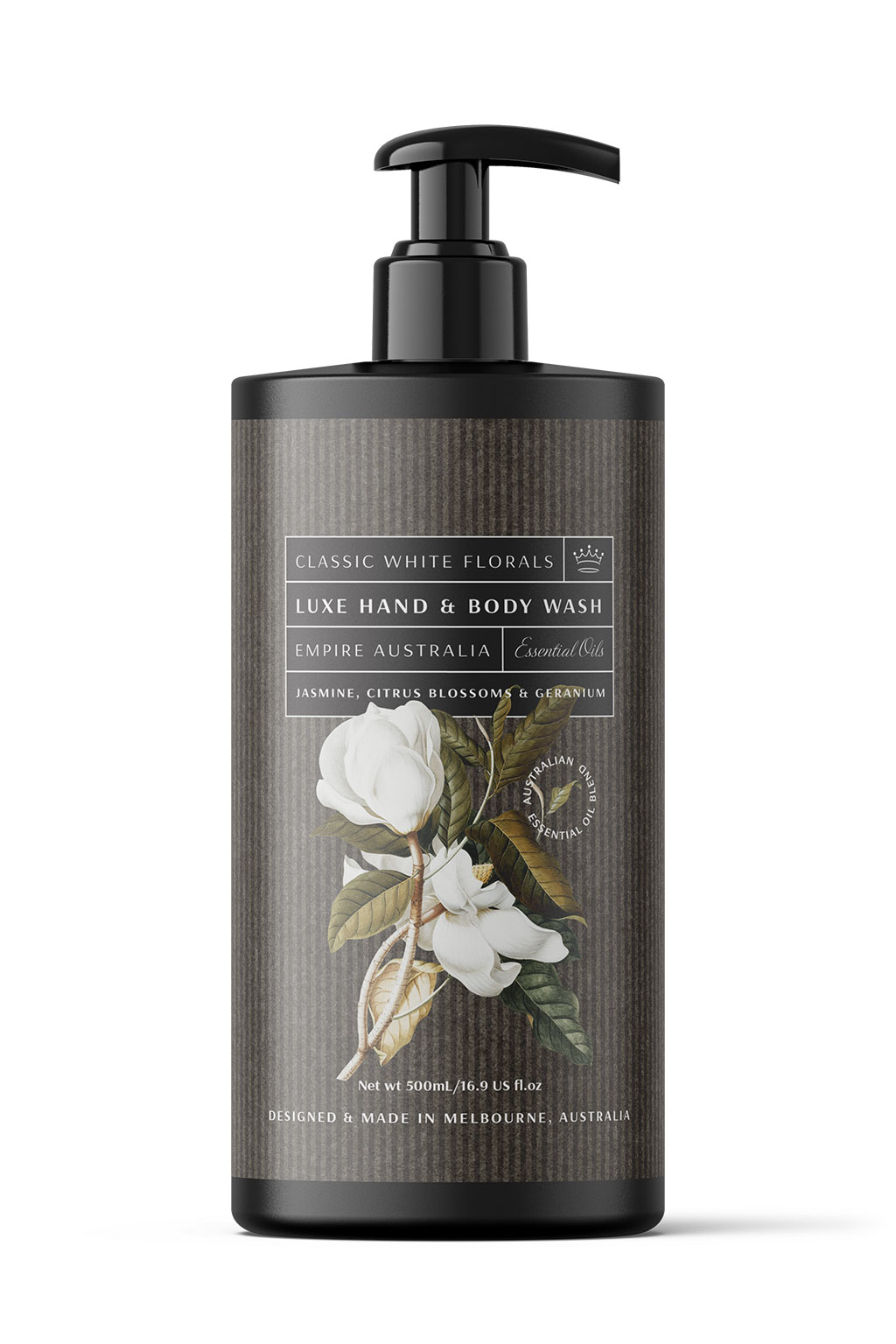 Classic White Florals Hand & Body Wash
