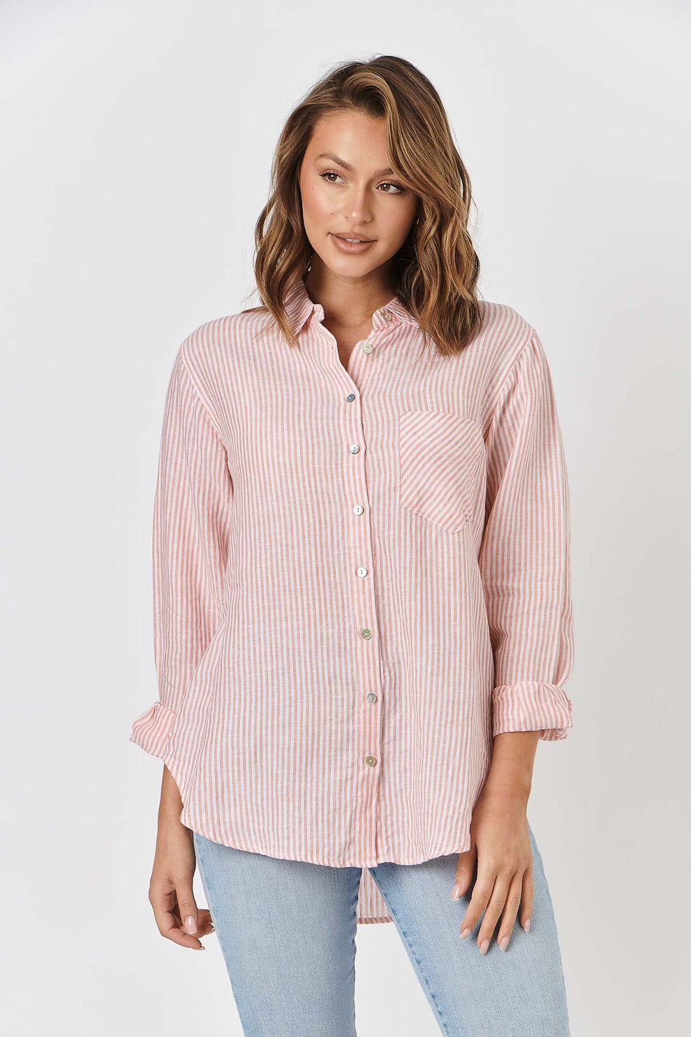 Long Sleeve Linen Shirt