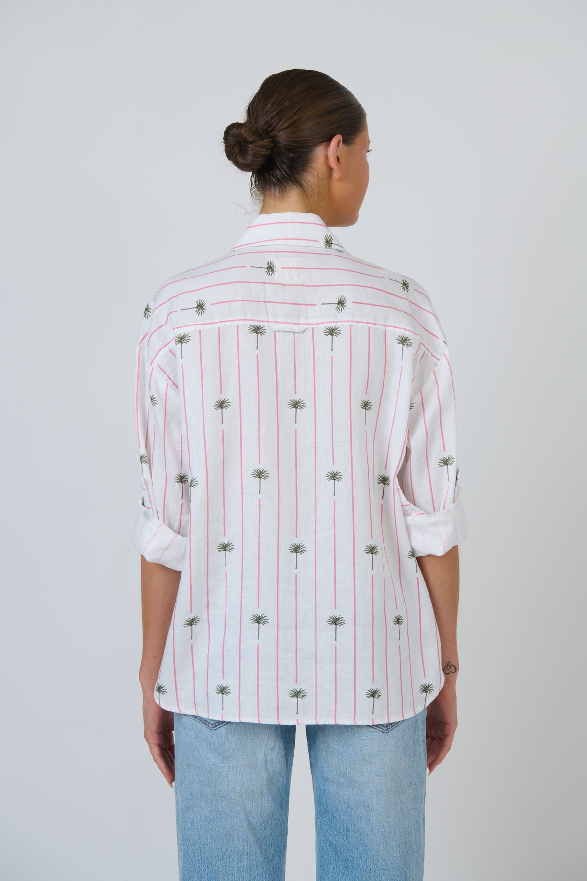 Linen Shirt - Palmier