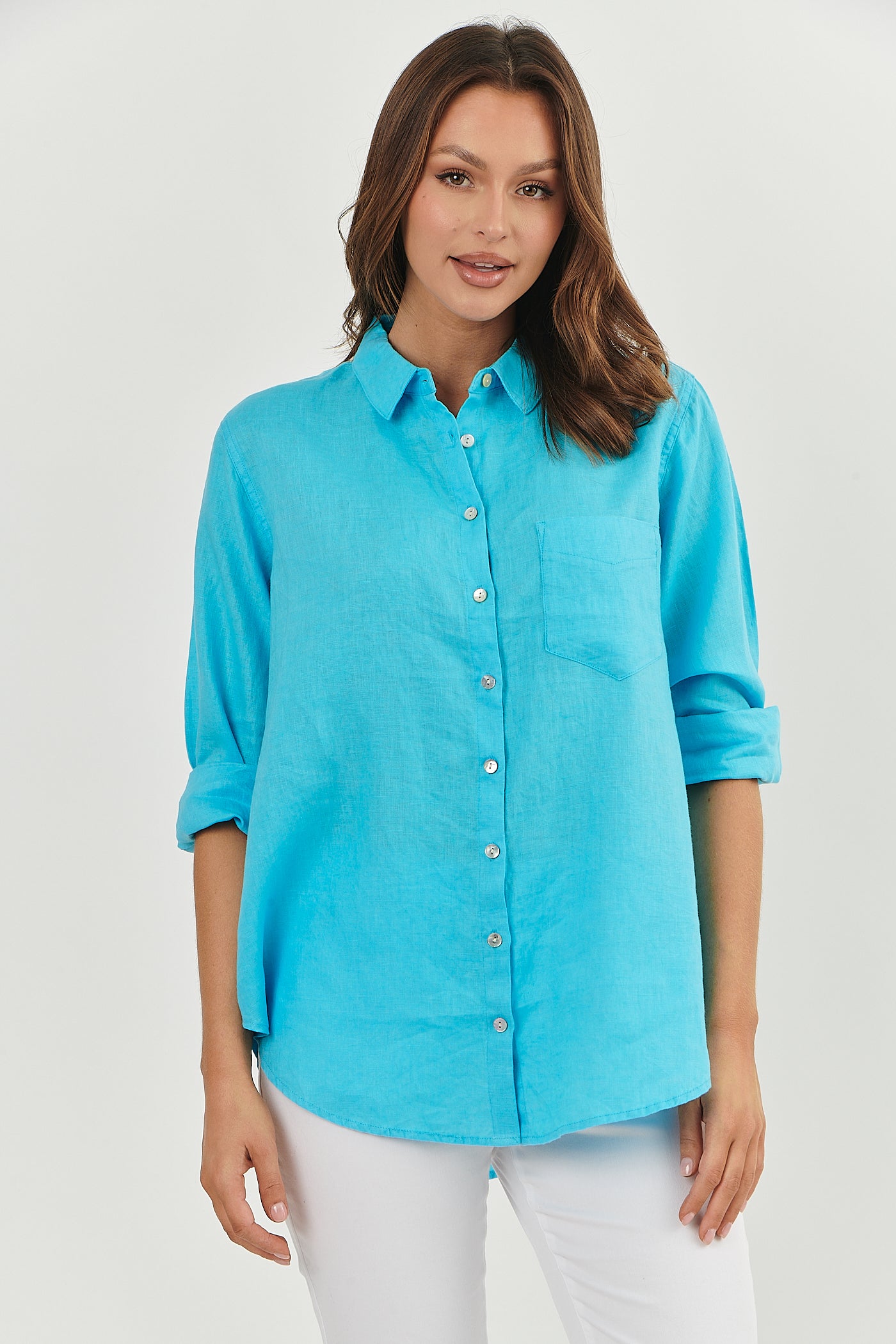 Long Sleeve Linen Shirt