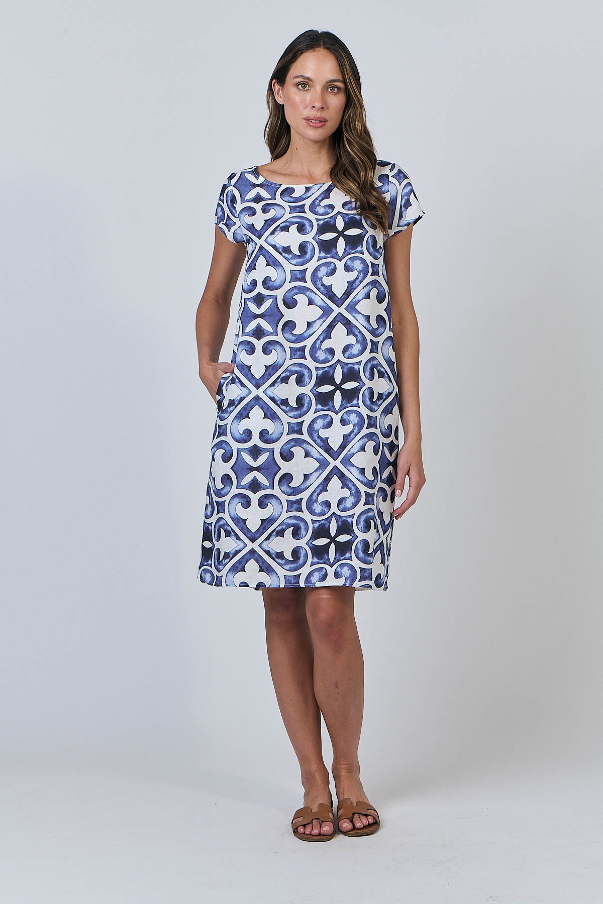 Linen Dress - Corfu