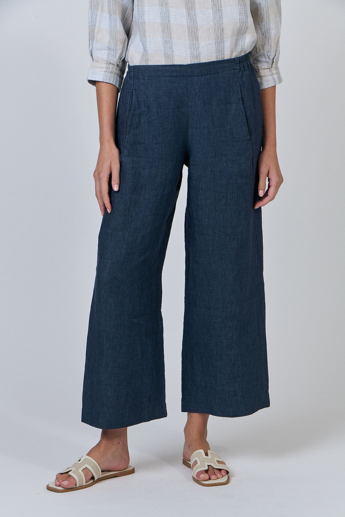 Linen Pants - Poseidon