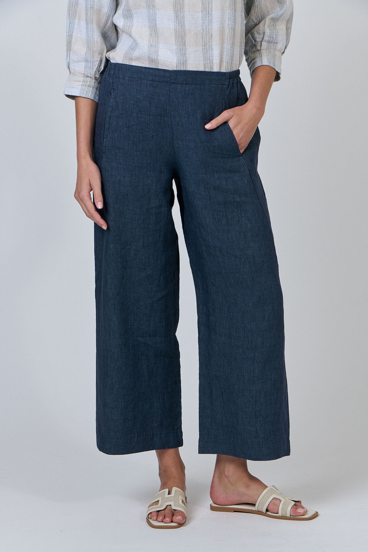 Linen Pants - Poseidon