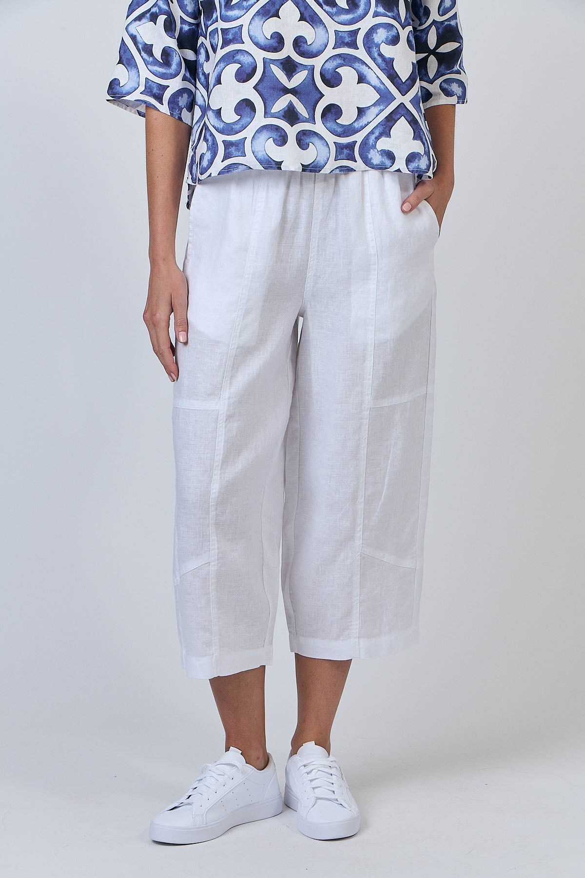 Linen Pants - White