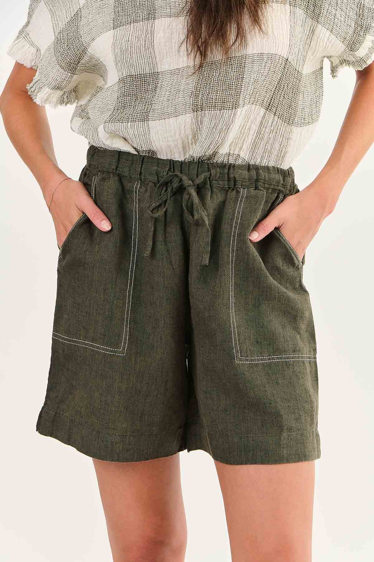 Linen Shorts