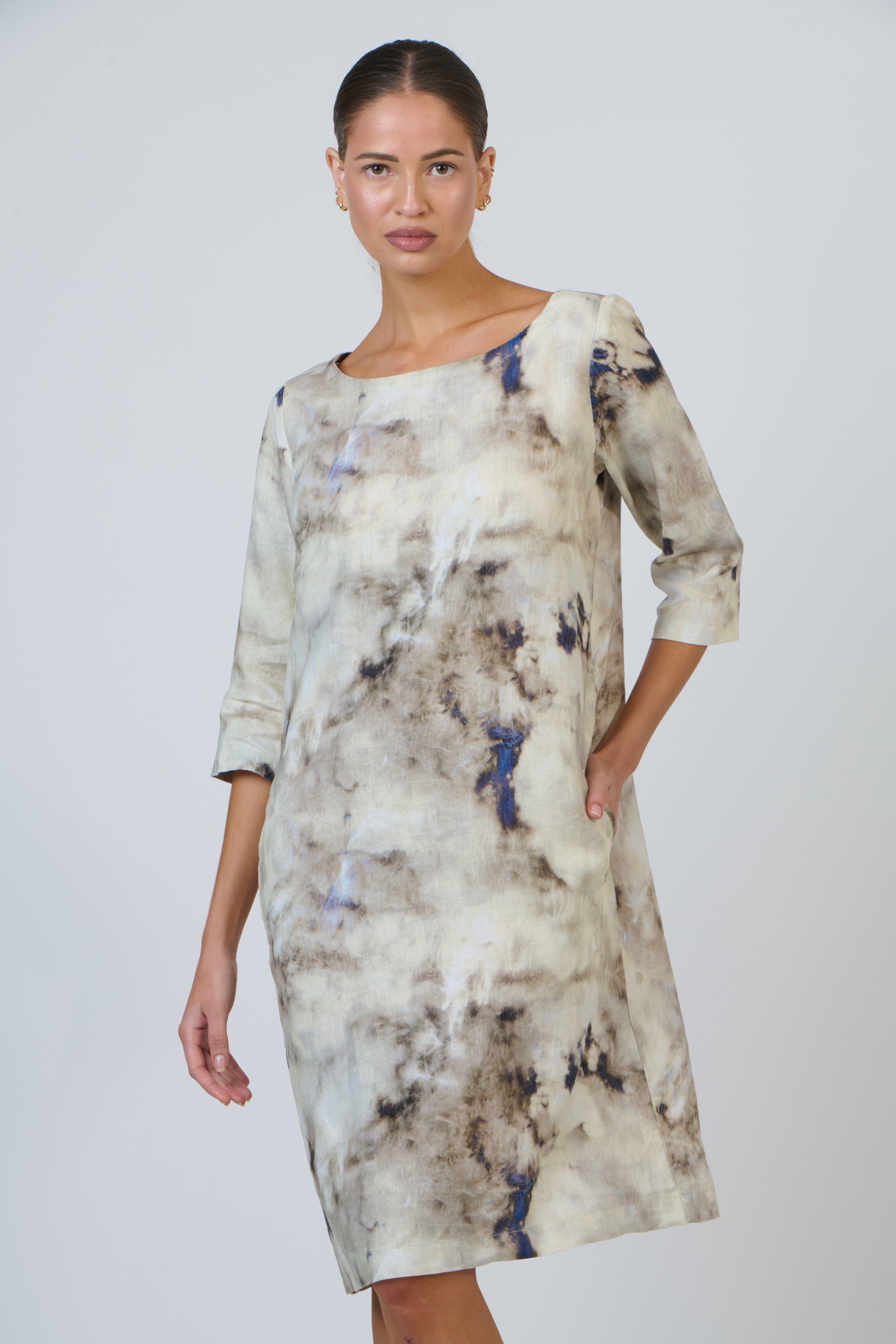 GA486 Dress - Emperador