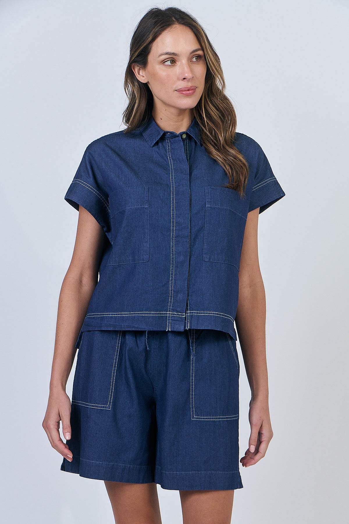 Cotton Top - Chambray