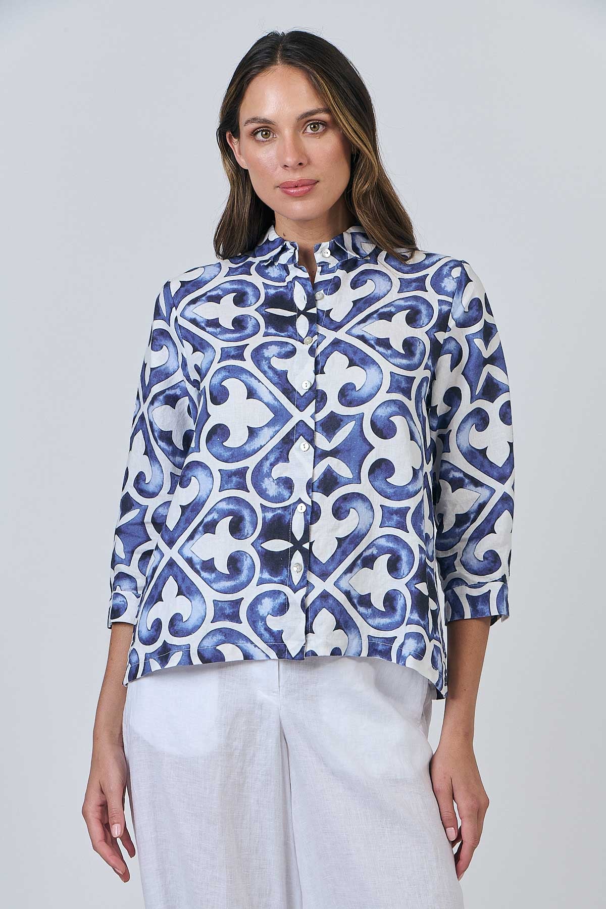 Linen Top - Corfu
