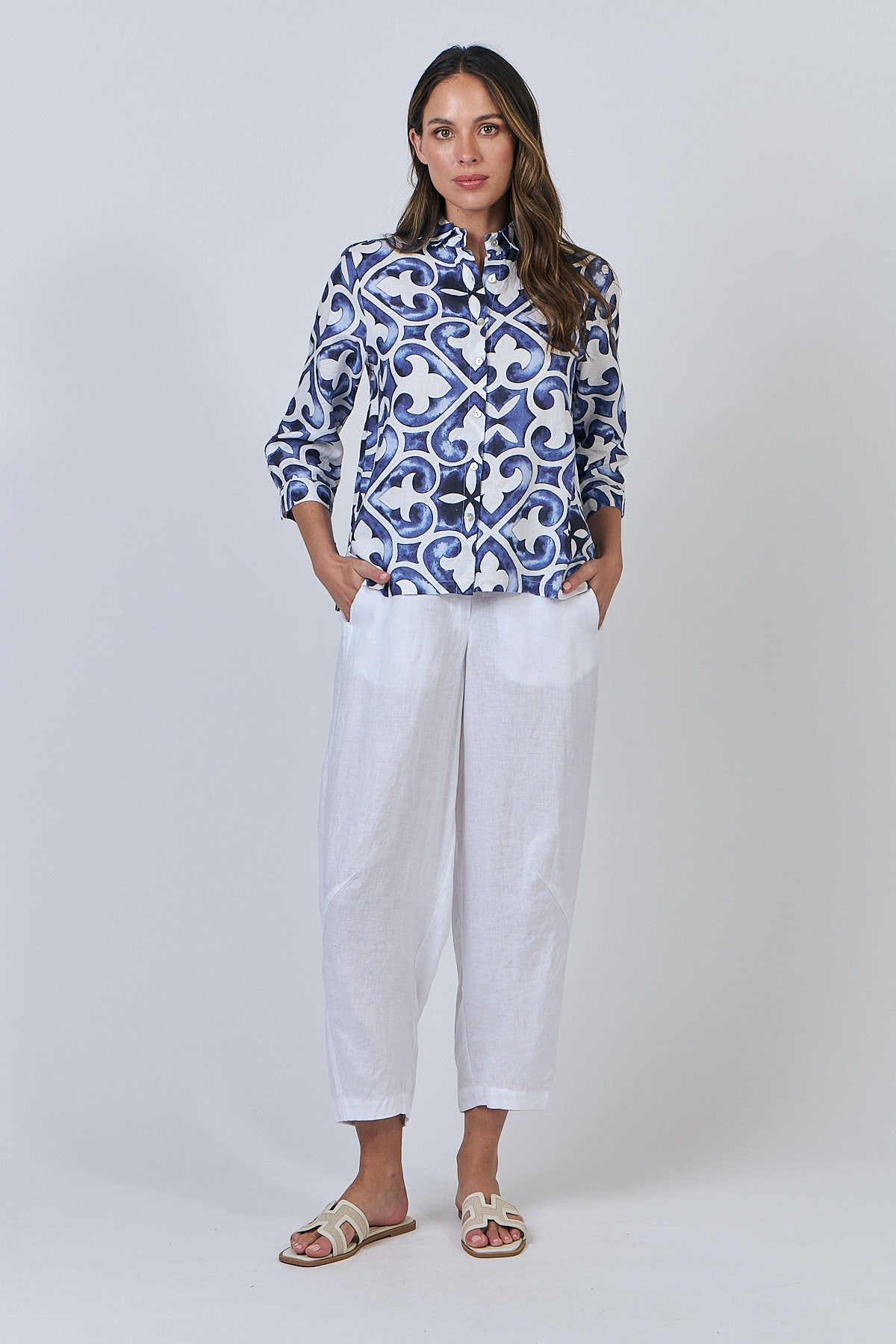 Linen Top - Corfu