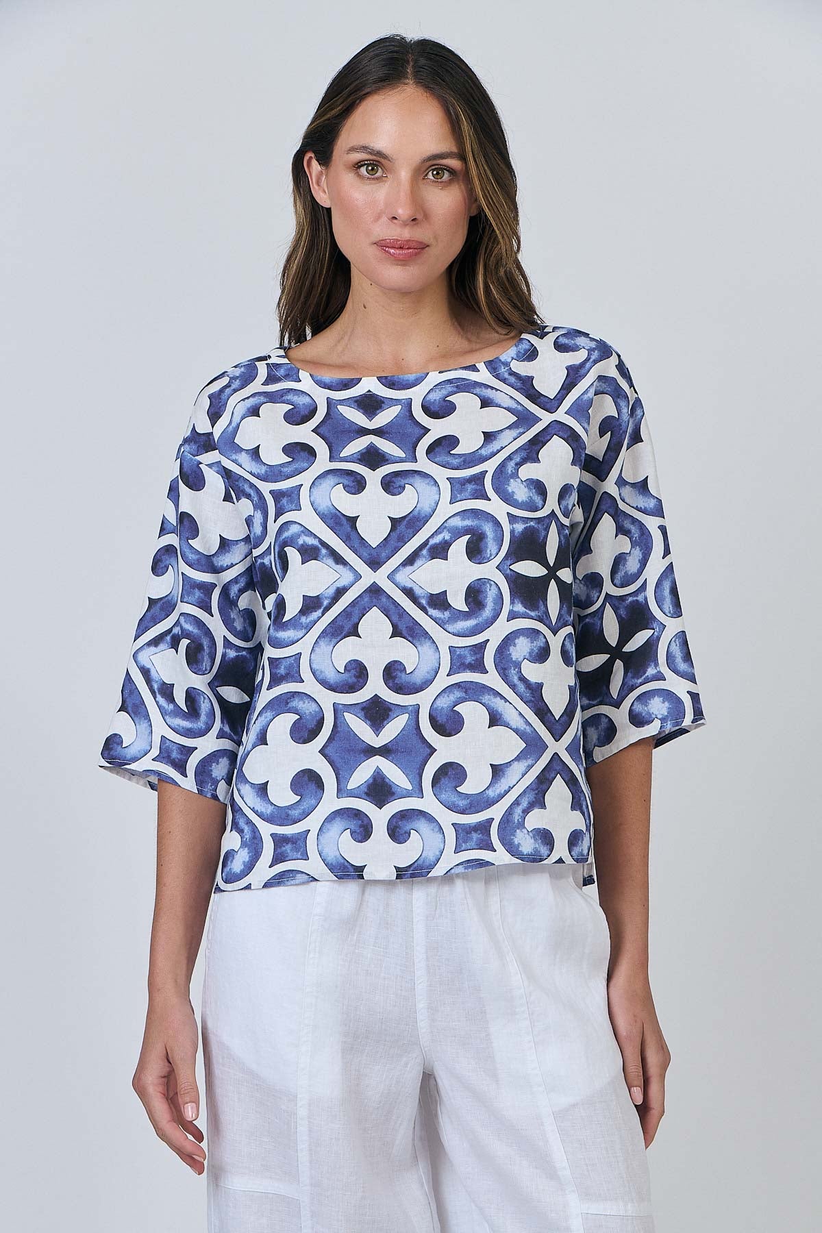Linen Top - Corfu