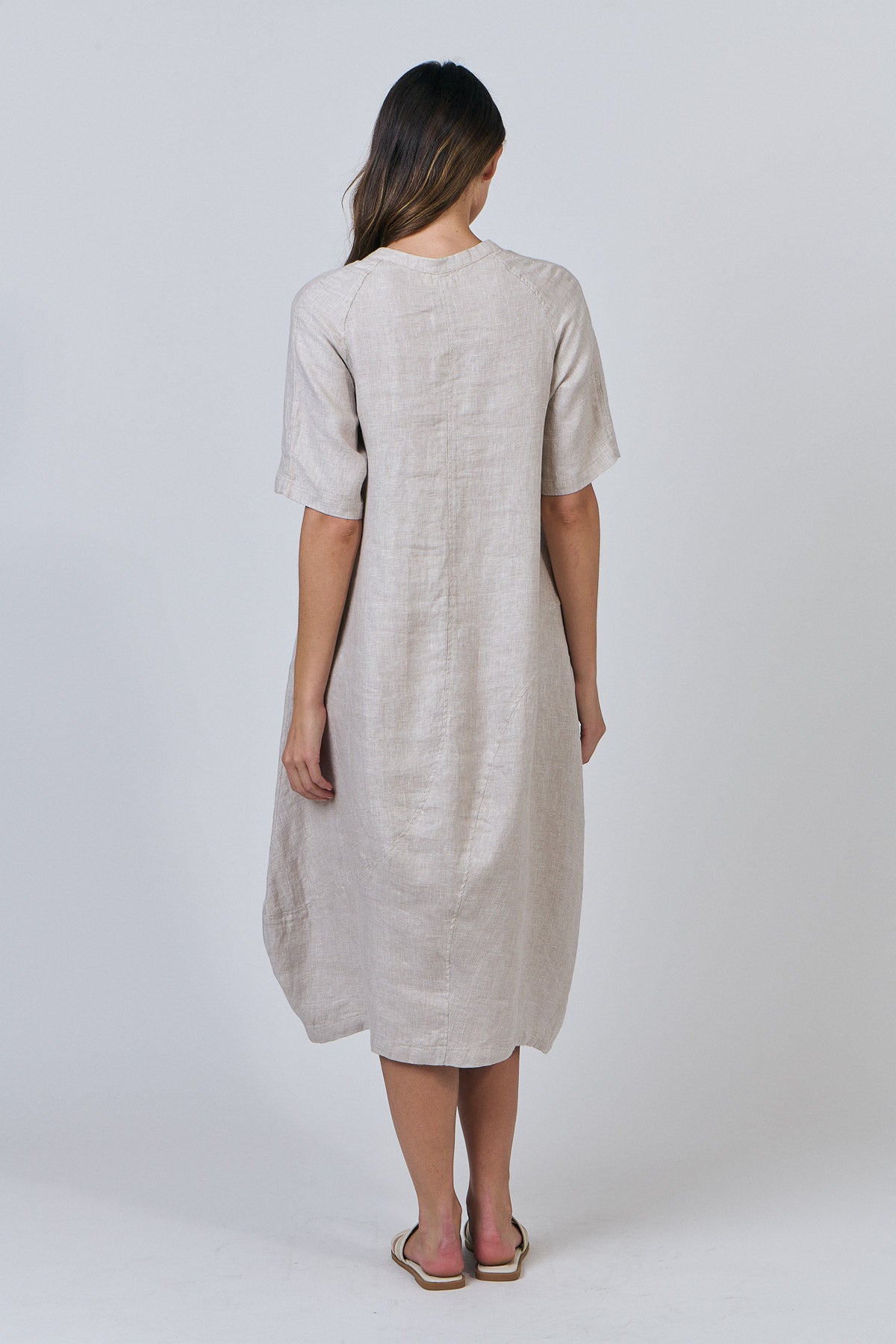 Linen Dress - Dune