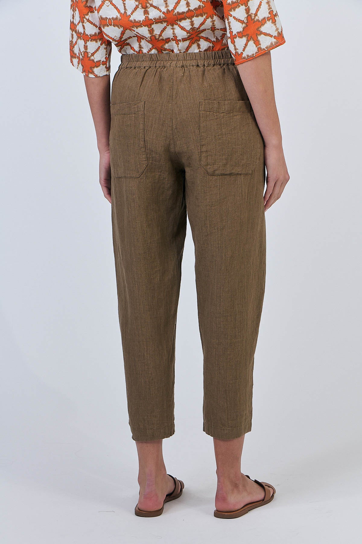 Linen Pants - Tobacco