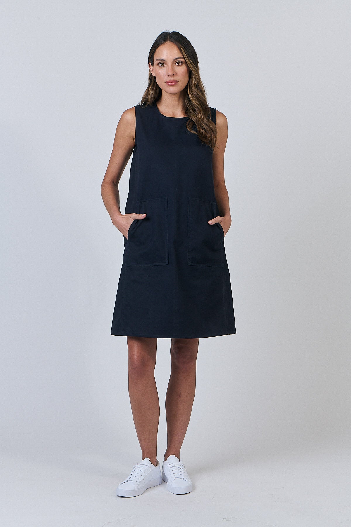 Cotton Dress - Maritime