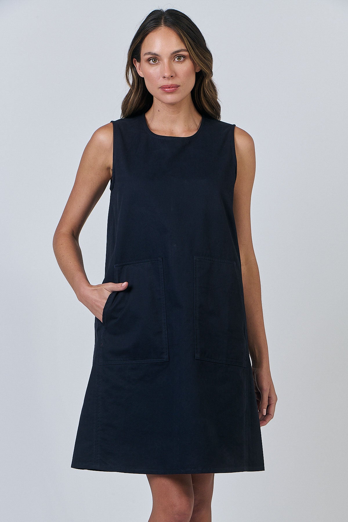 Cotton Dress - Maritime