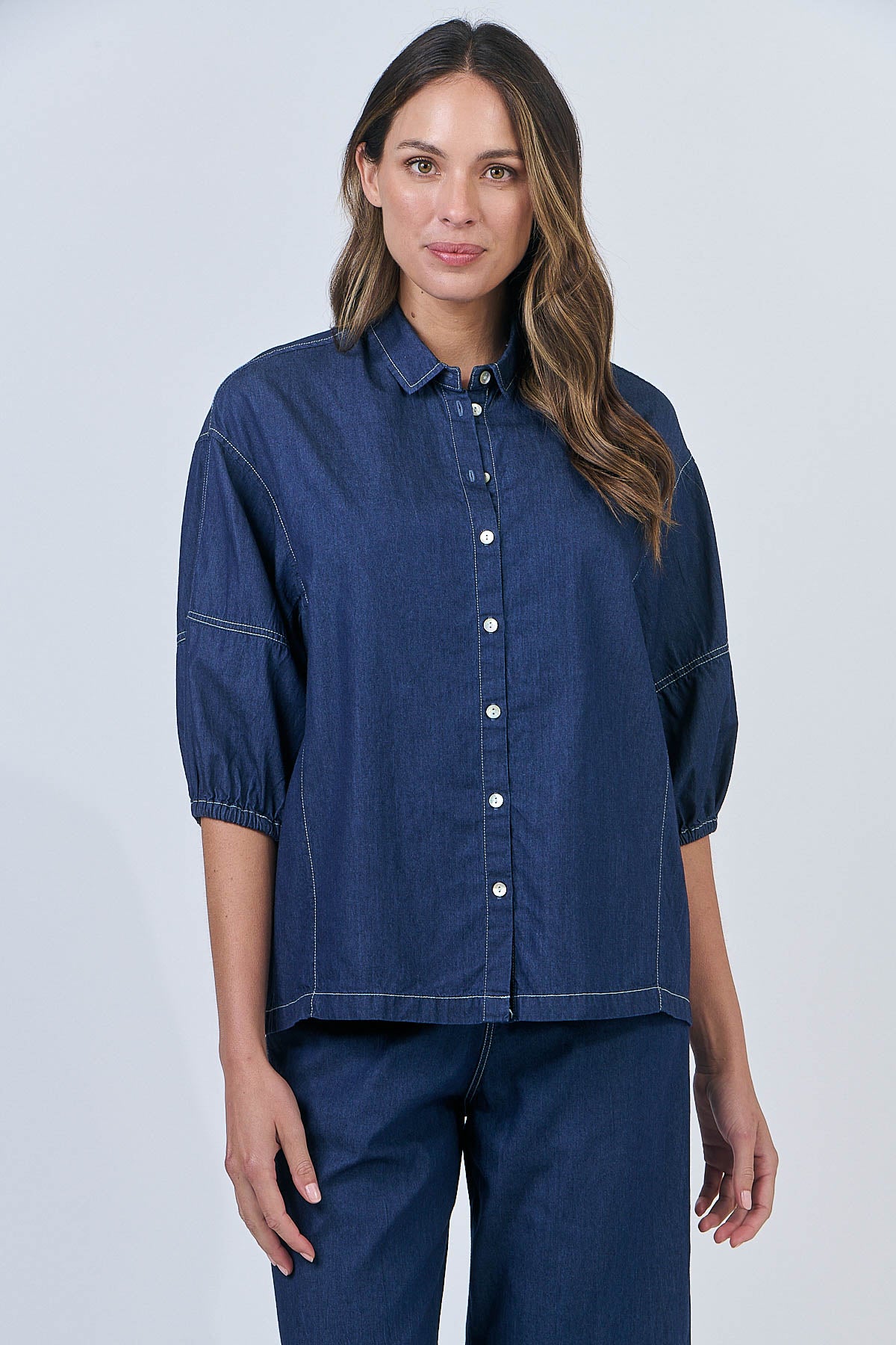 Cotton Top - Chambray