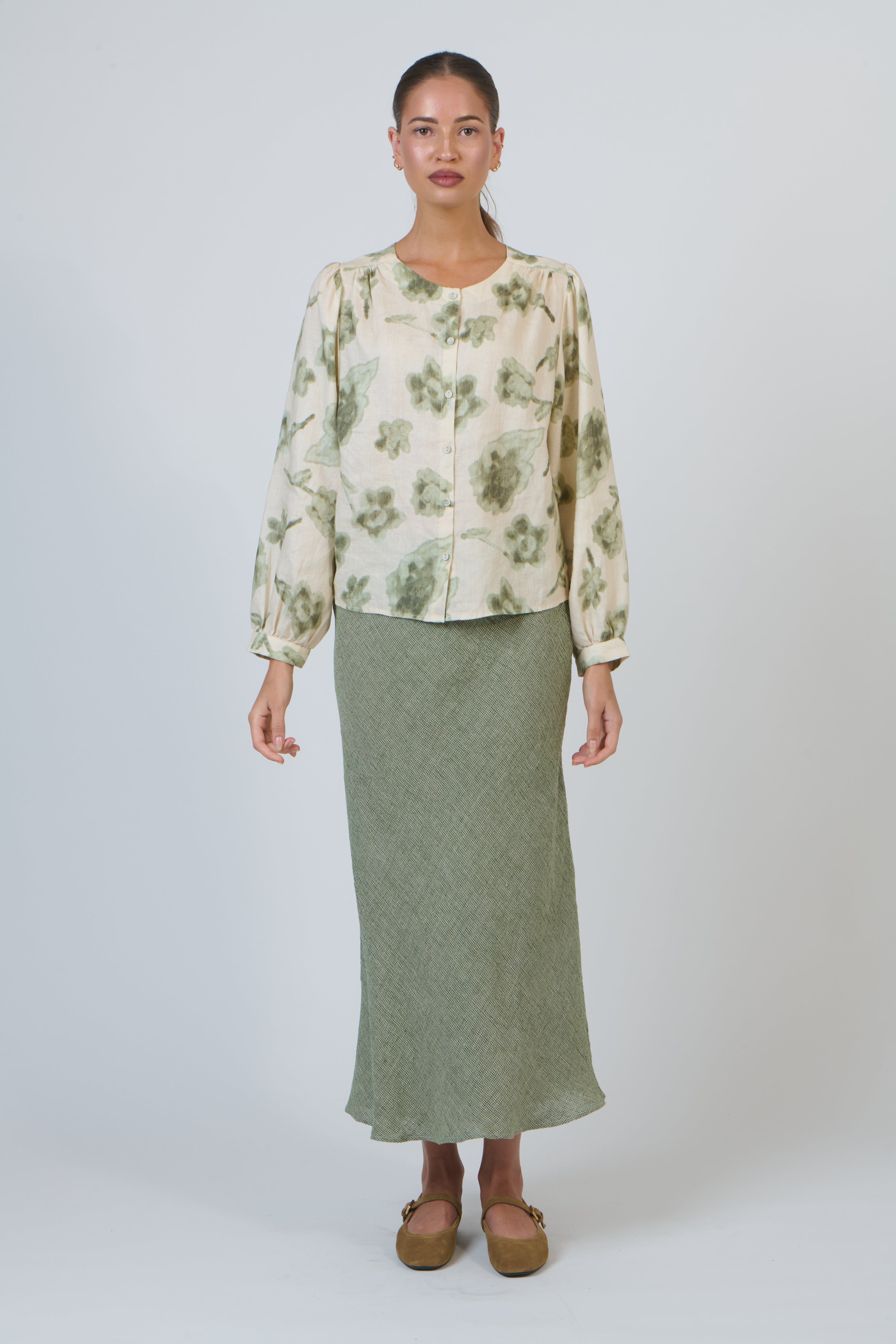 GA645 Top - Patina Petals