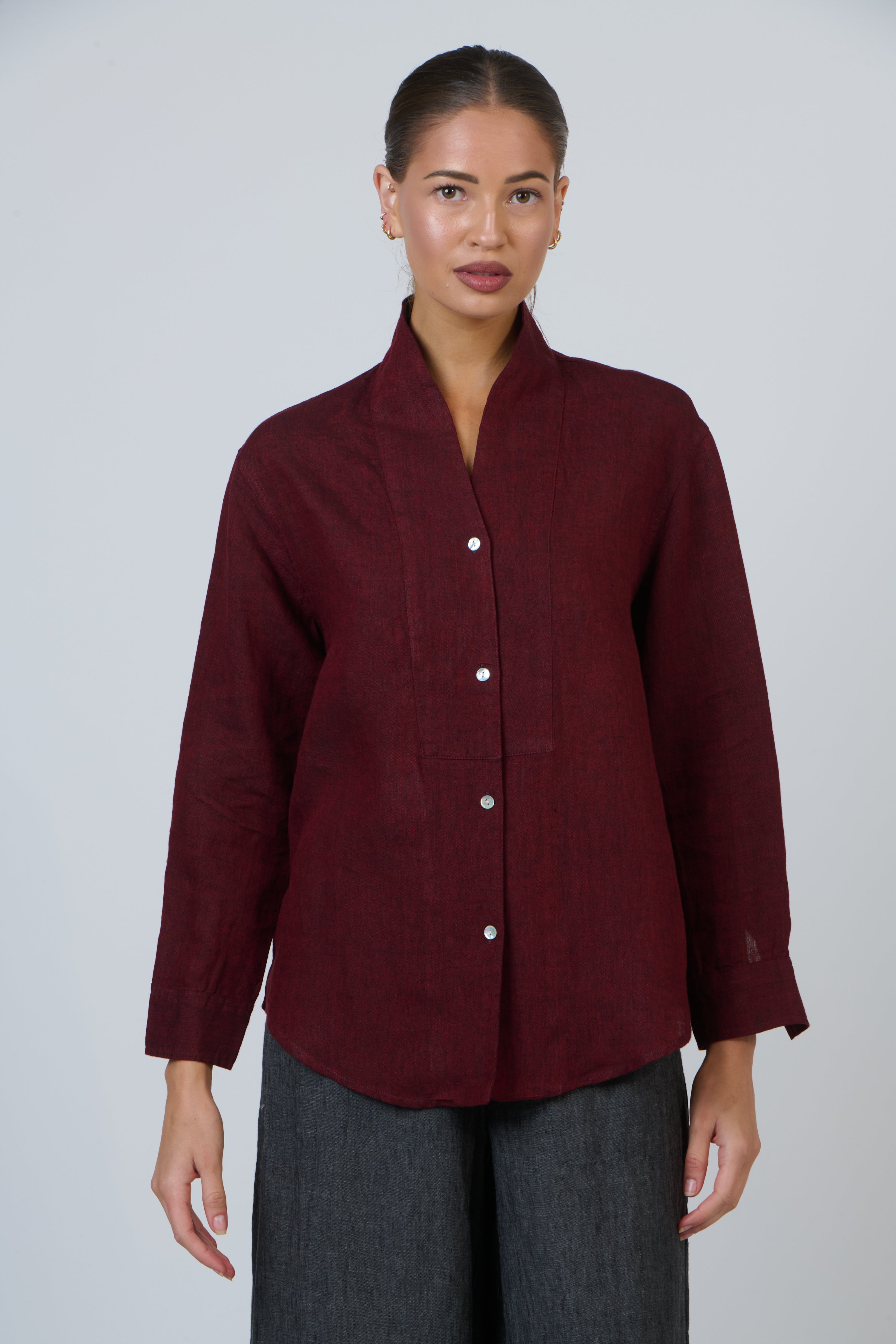 GA649 Top - Redwood
