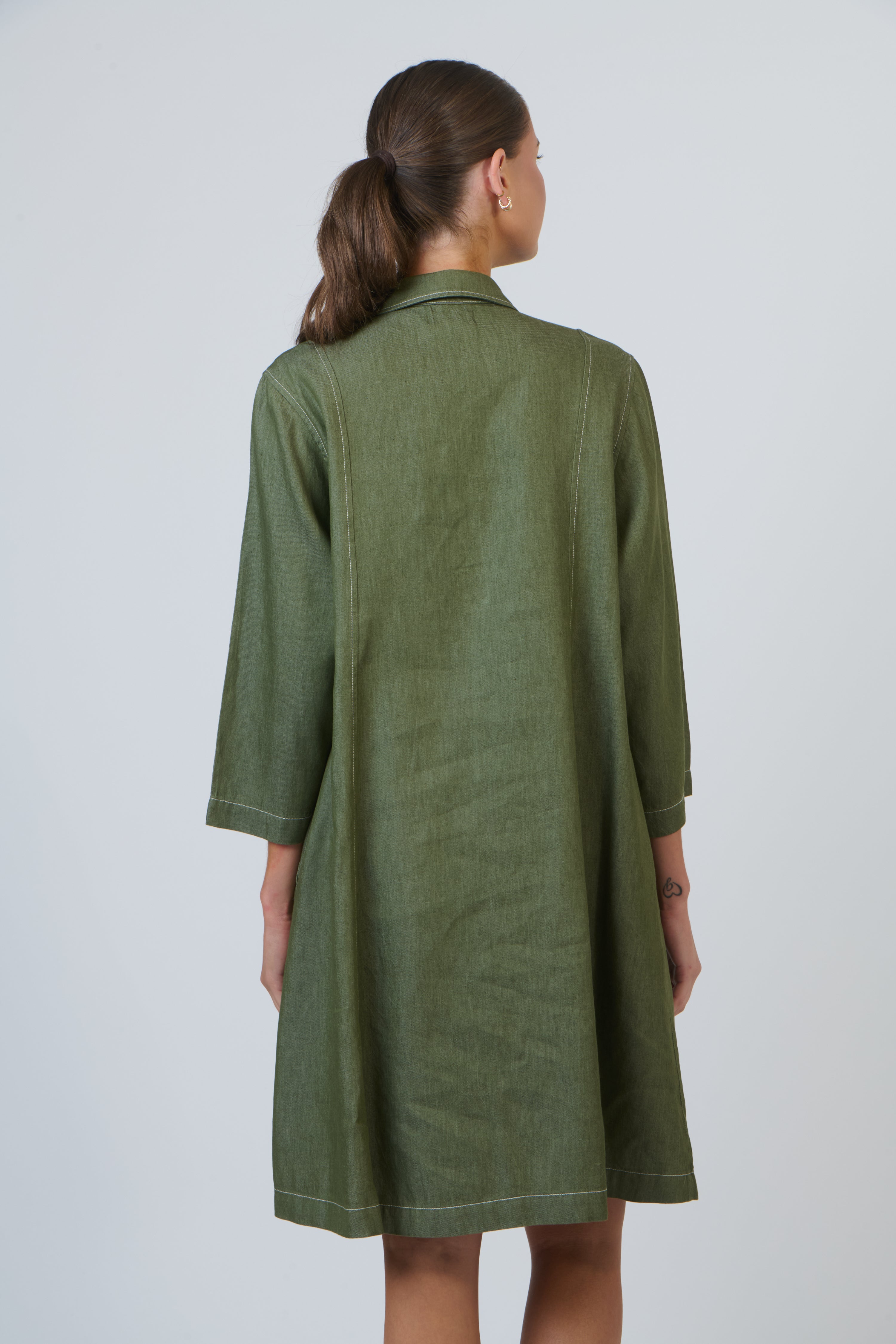 GA664 Dress - Bayleaf