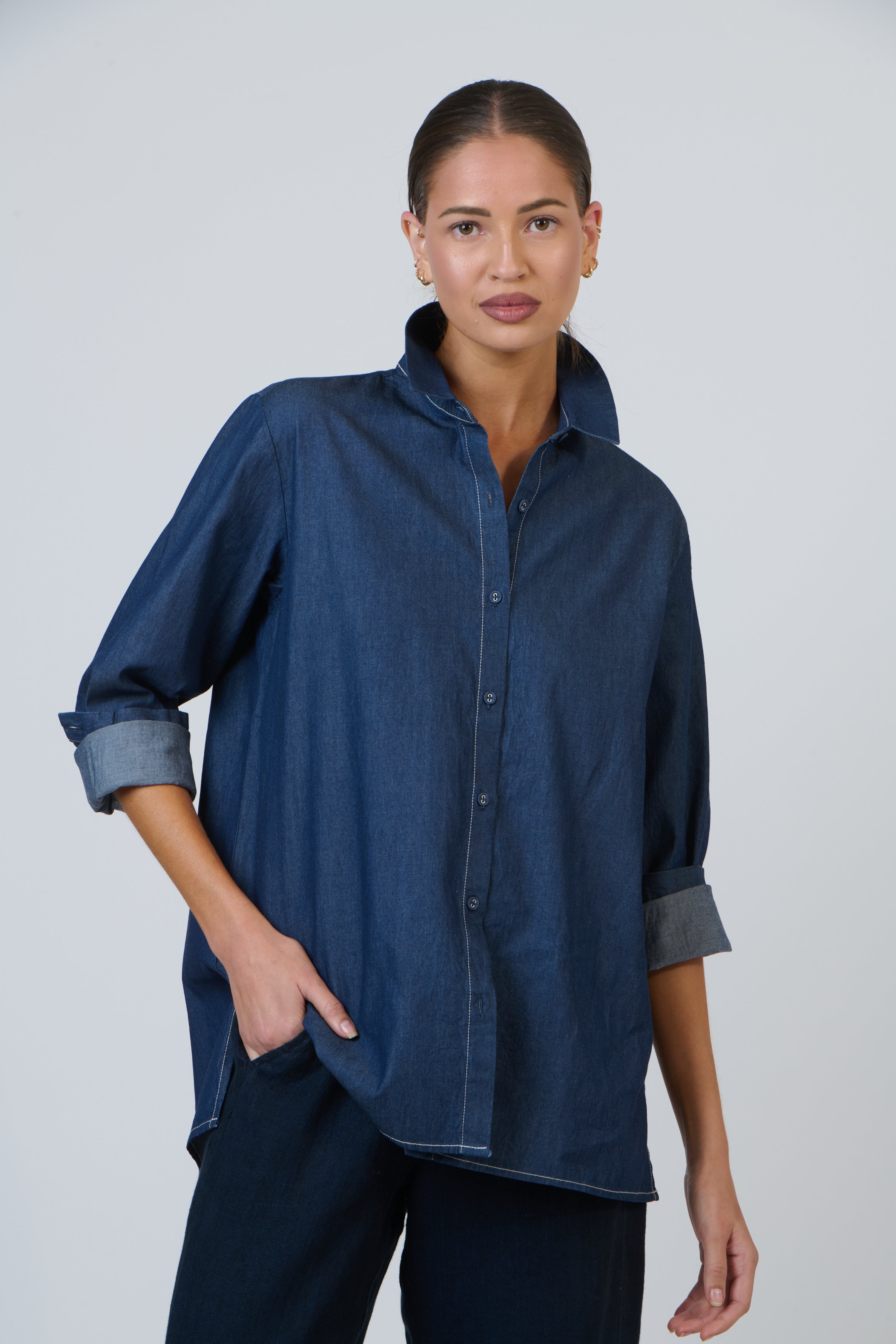 GA665 Top - Denim