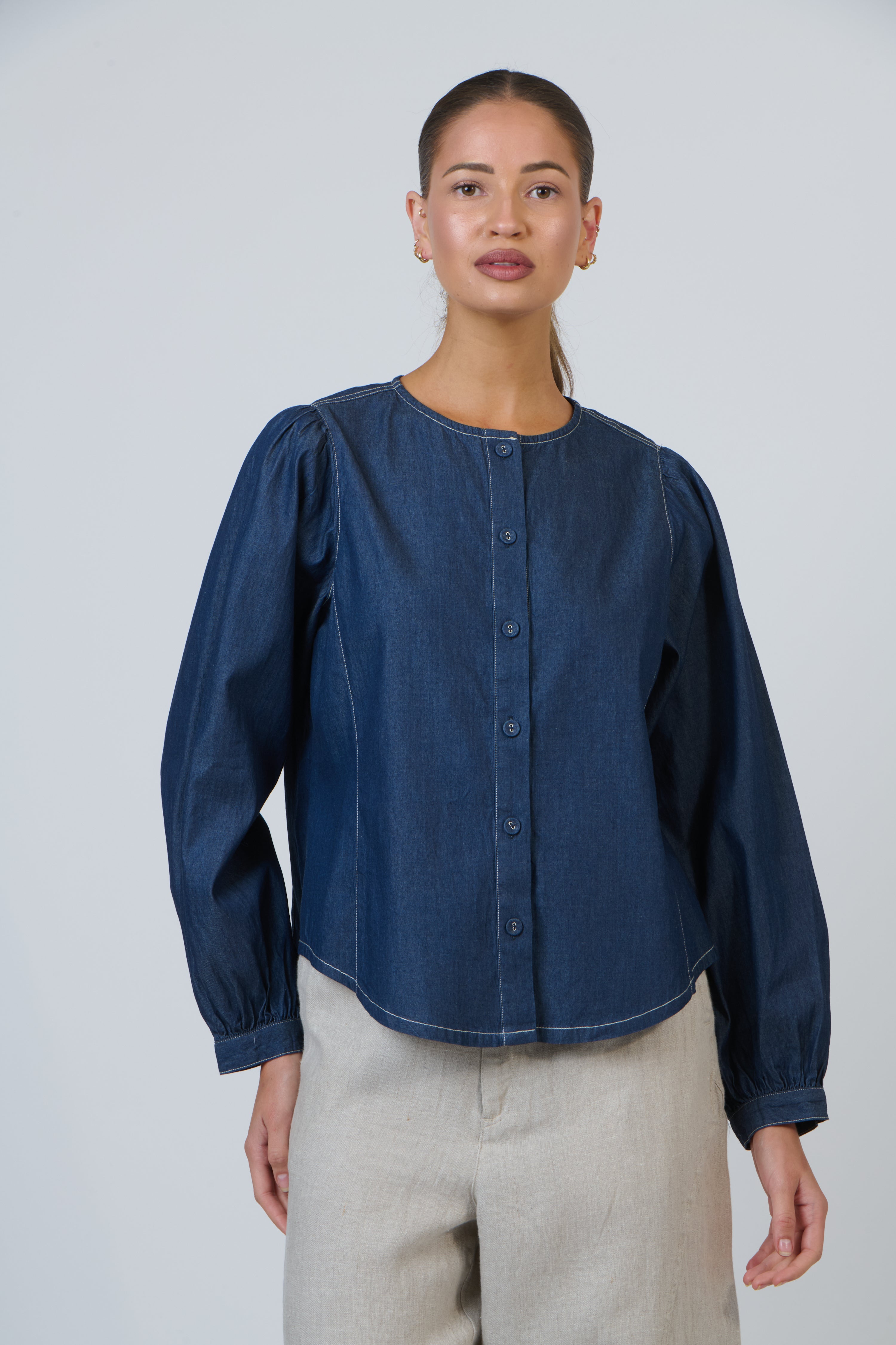 GA679 Top - Denim