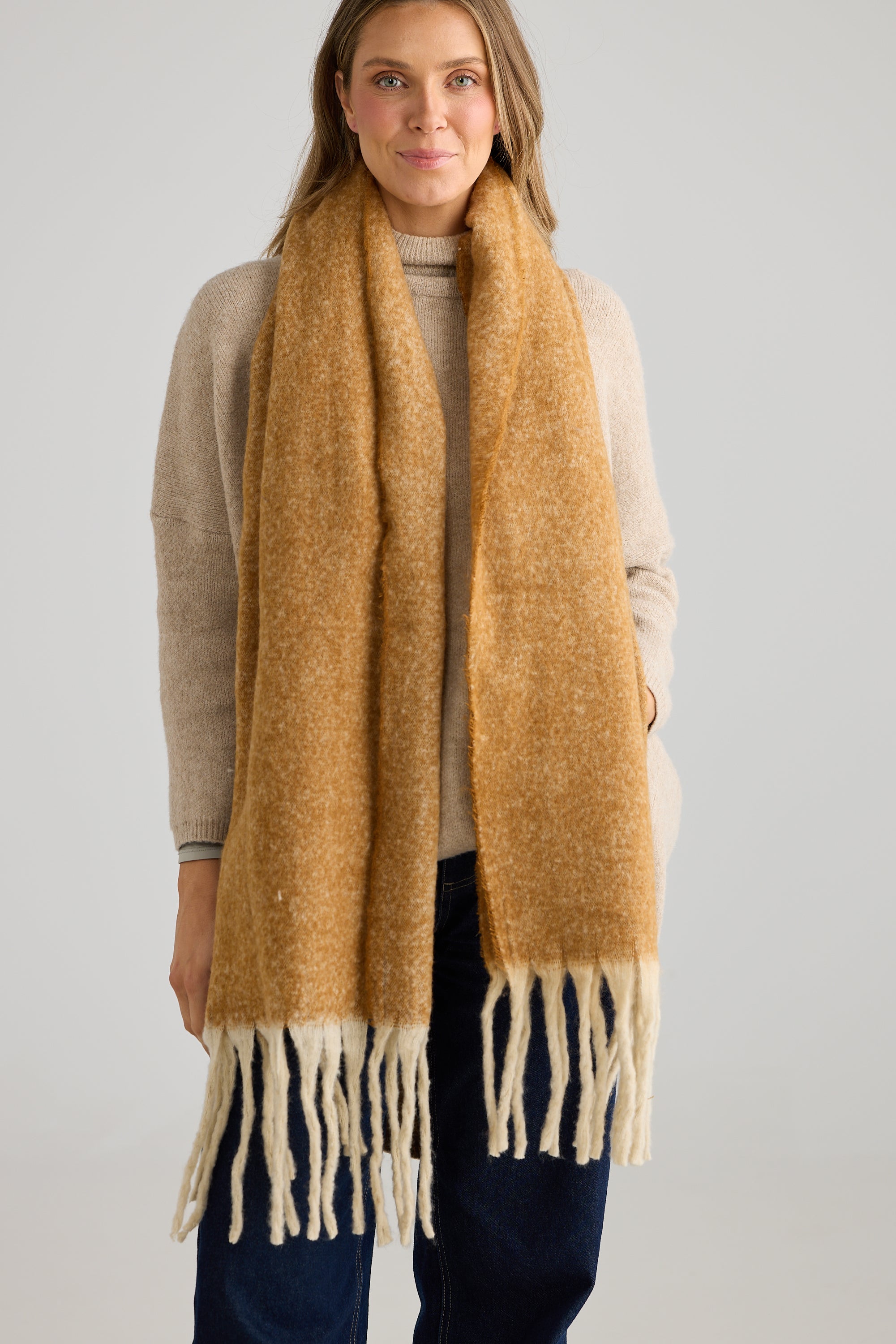 Houston Scarf - Camel
