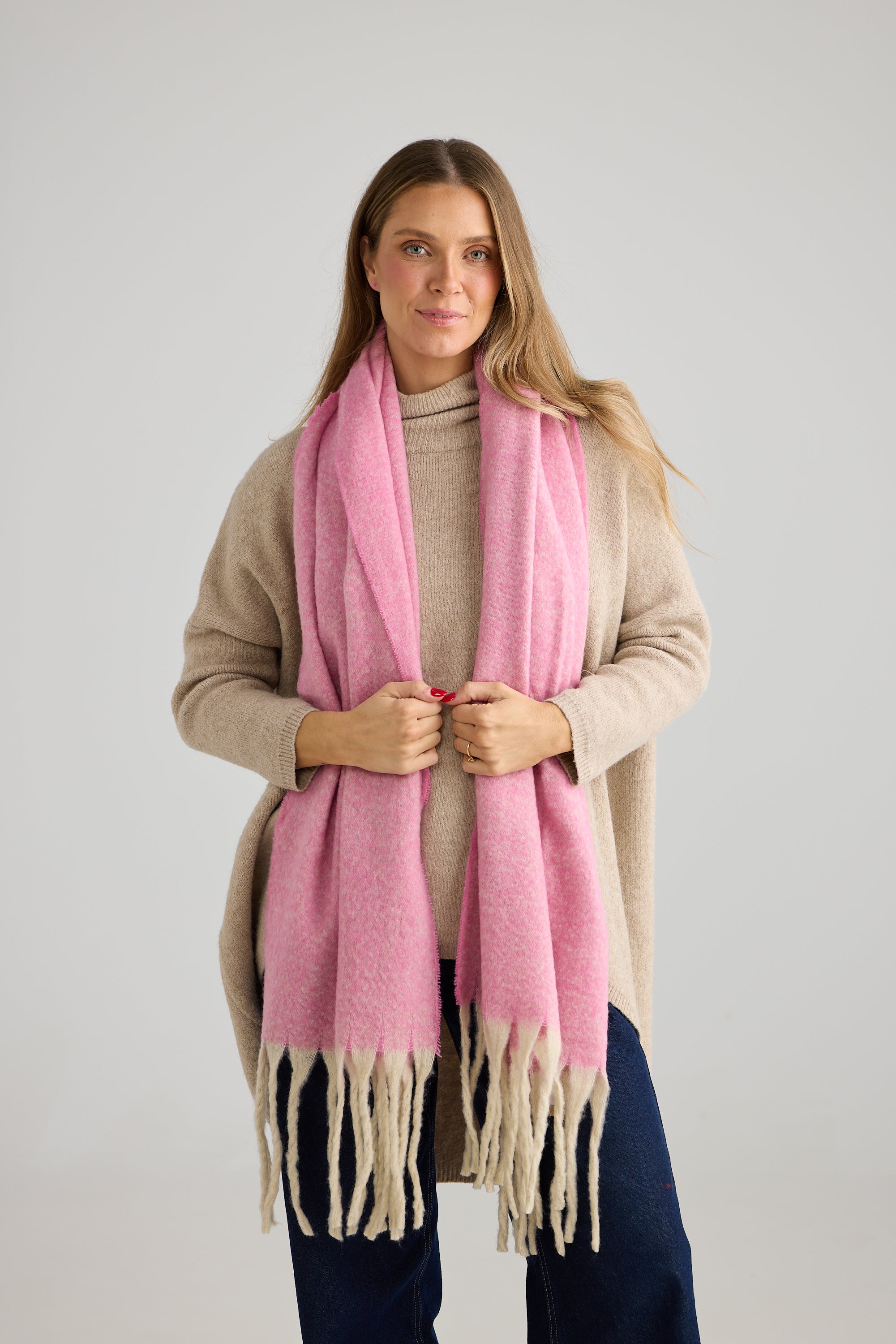 Houston Scarf - Pink