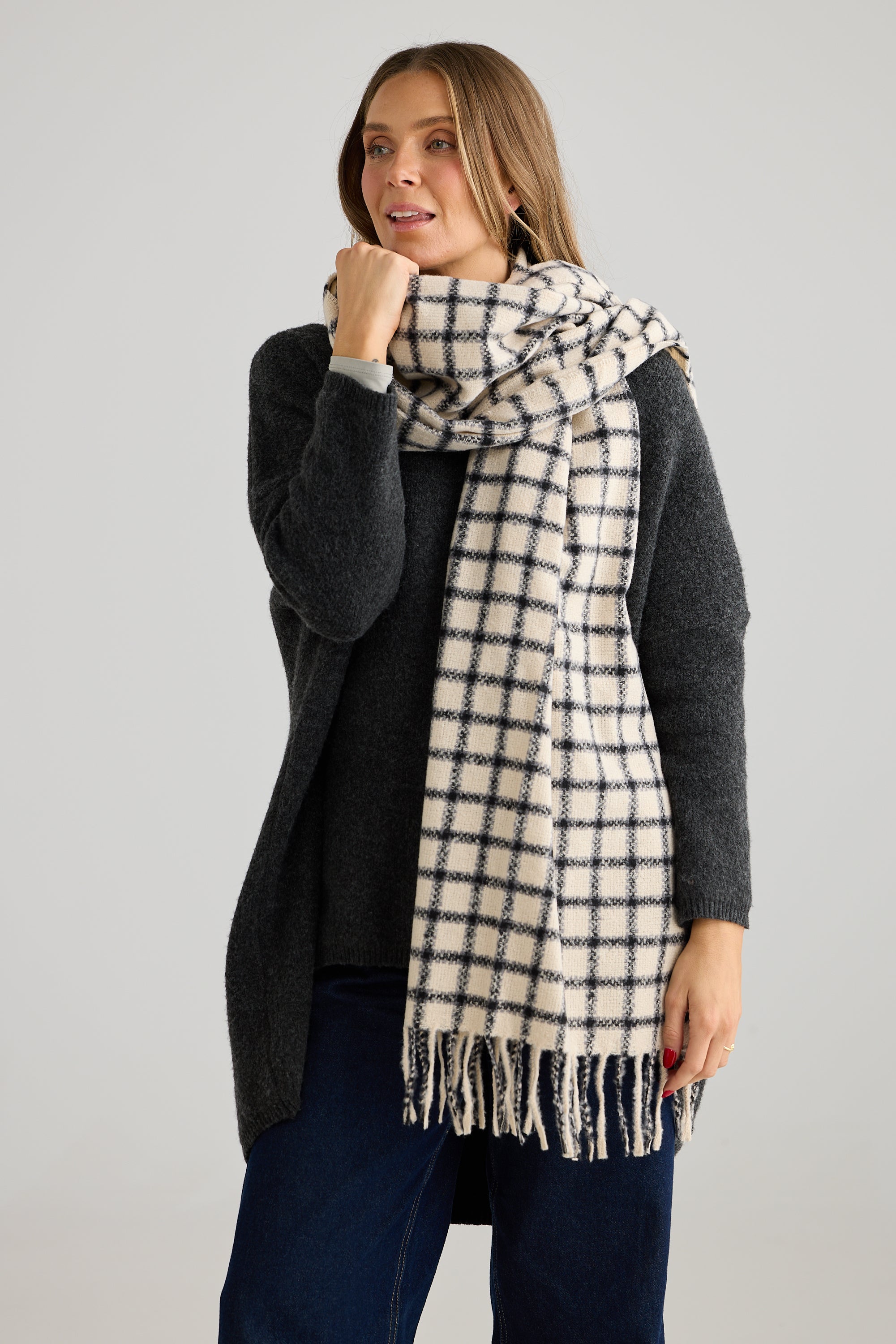 Tulsa Scarf - Creme