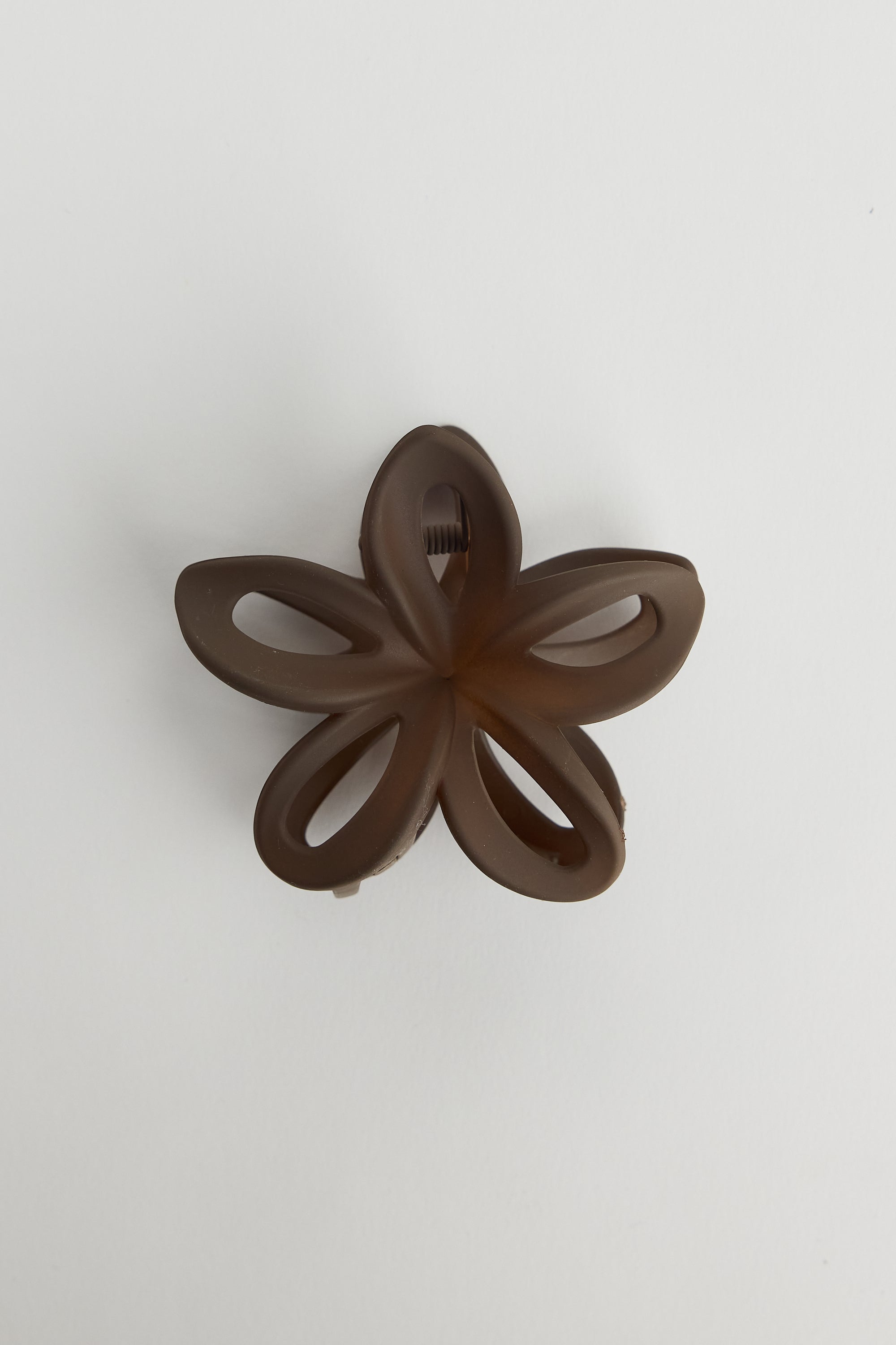 Paulina Hair Claw - Chocolate