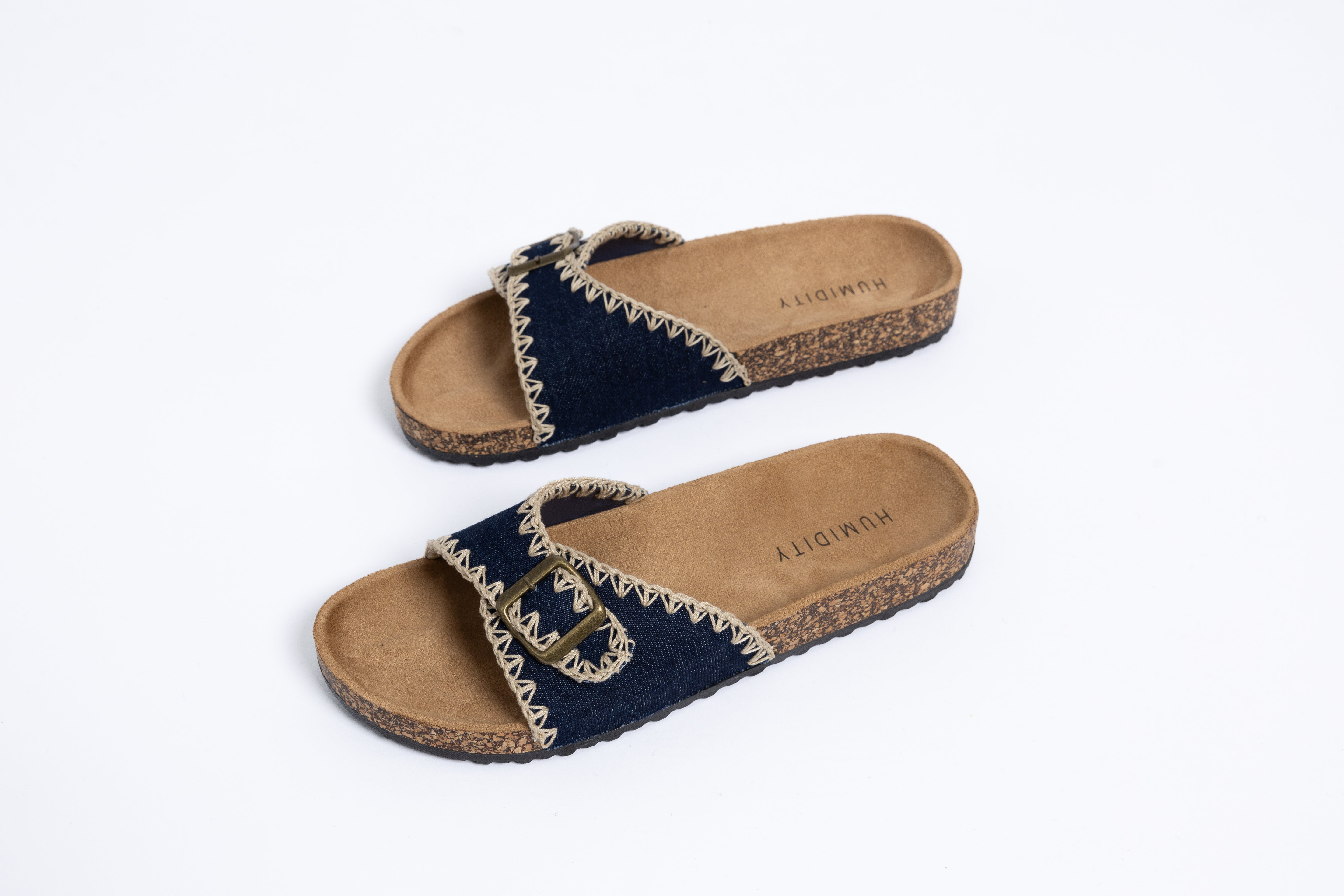 Folk Slide - Denim
