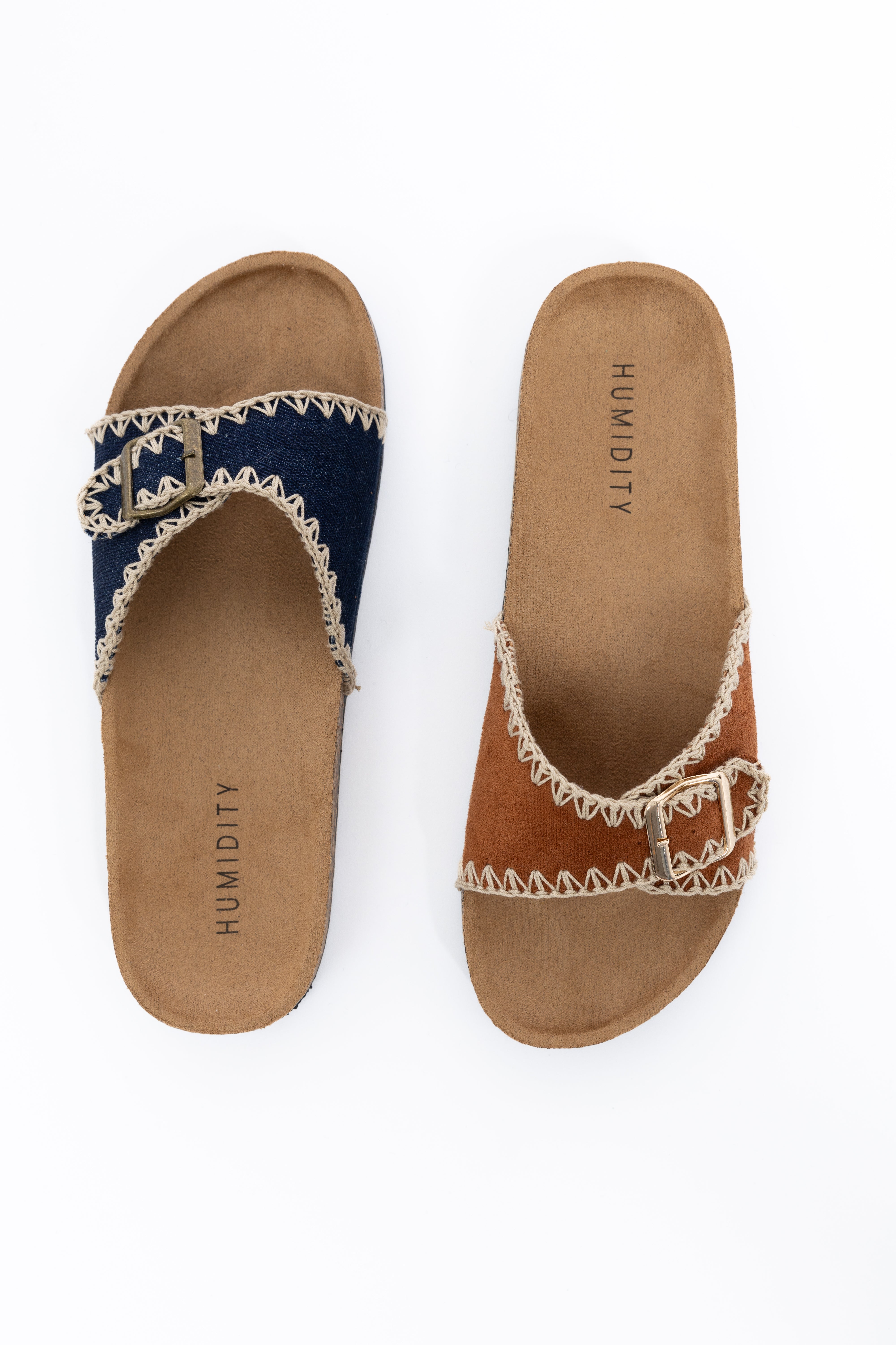 Folk Slide - Denim