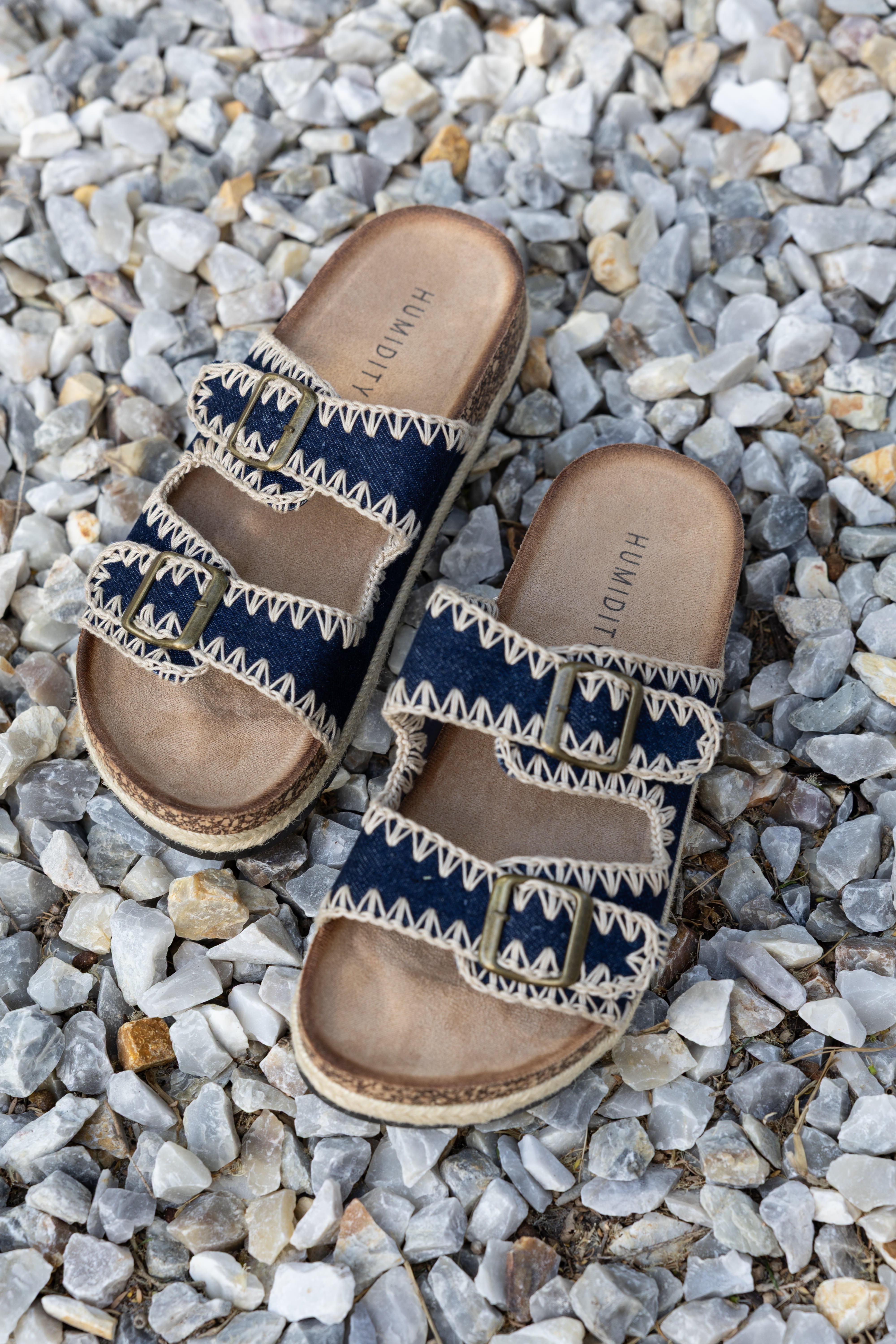 Wanderer Slide - Denim